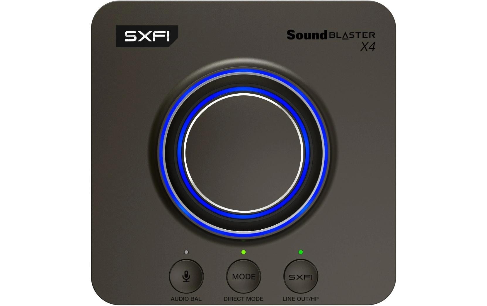 Creative USB-Soundkarte »SoundBlaster X4« PC-Mac