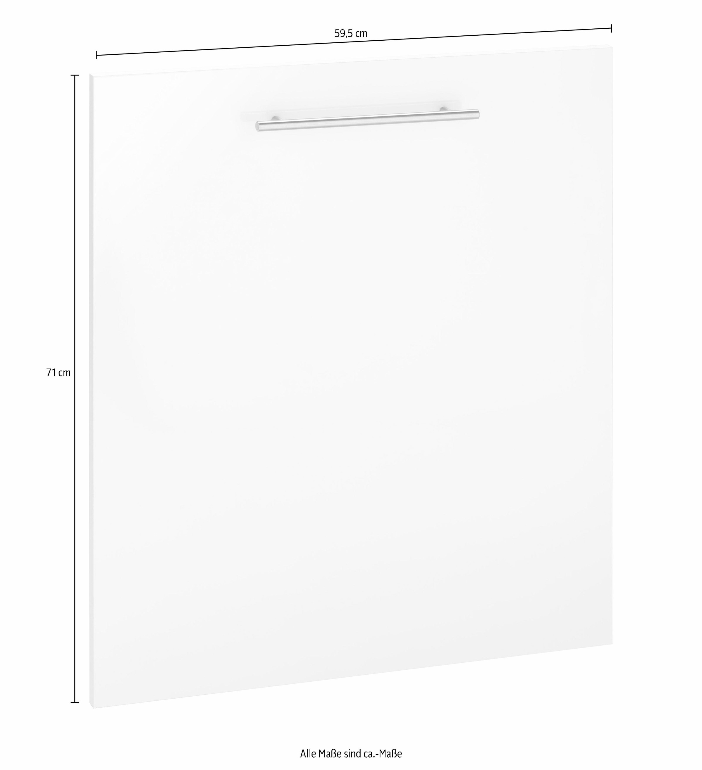 wiho Küchen Frontblende »Ela« 60 cm breit, für vollintegrierbaren Einbaugeschirrspüler