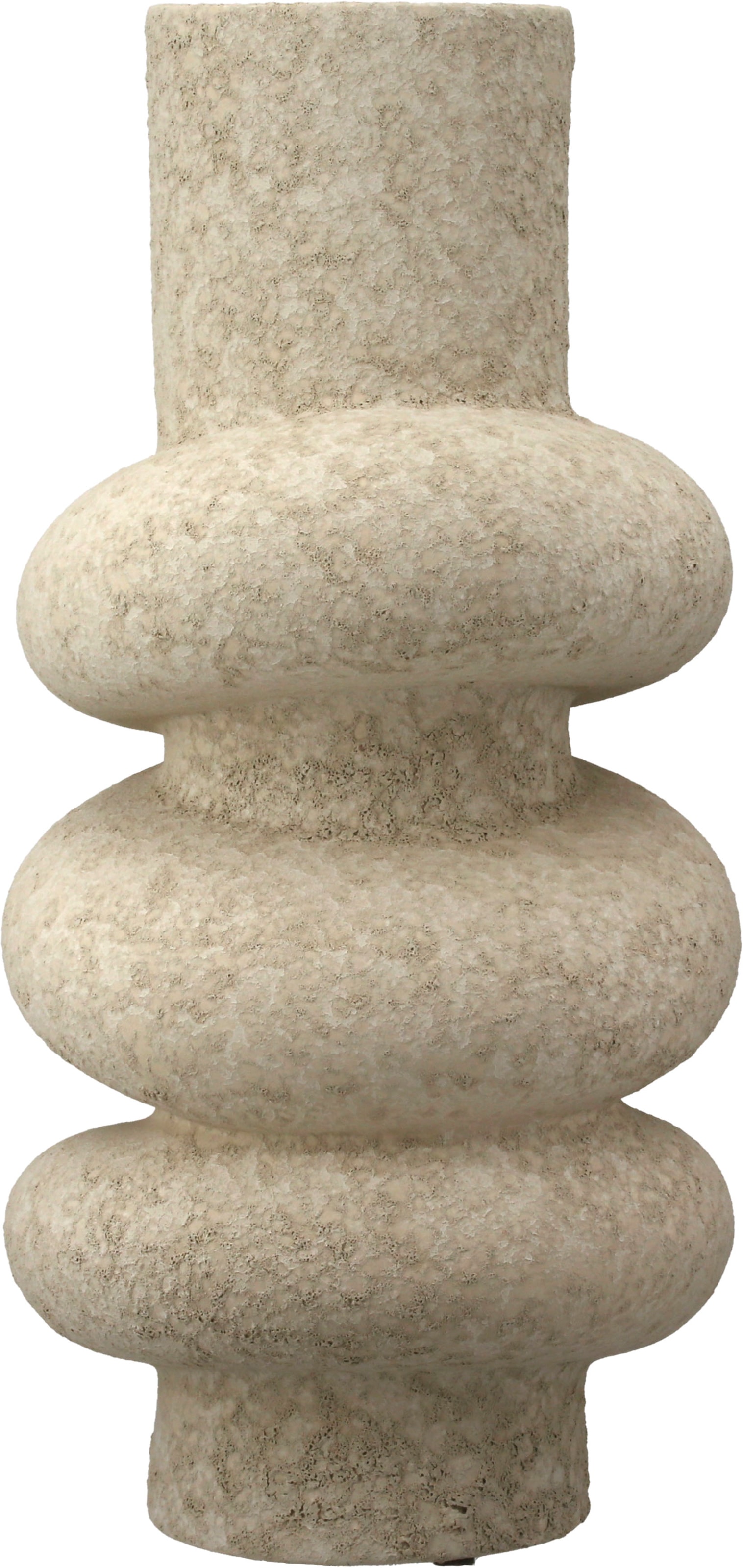 homsy by Ana Johnson Vase de table »Floriva, 40x18,5cm, strukturierte, matte Oberfläche« hochwertige Keramik aus einer traditionellen Manufaktur,Made in Europe