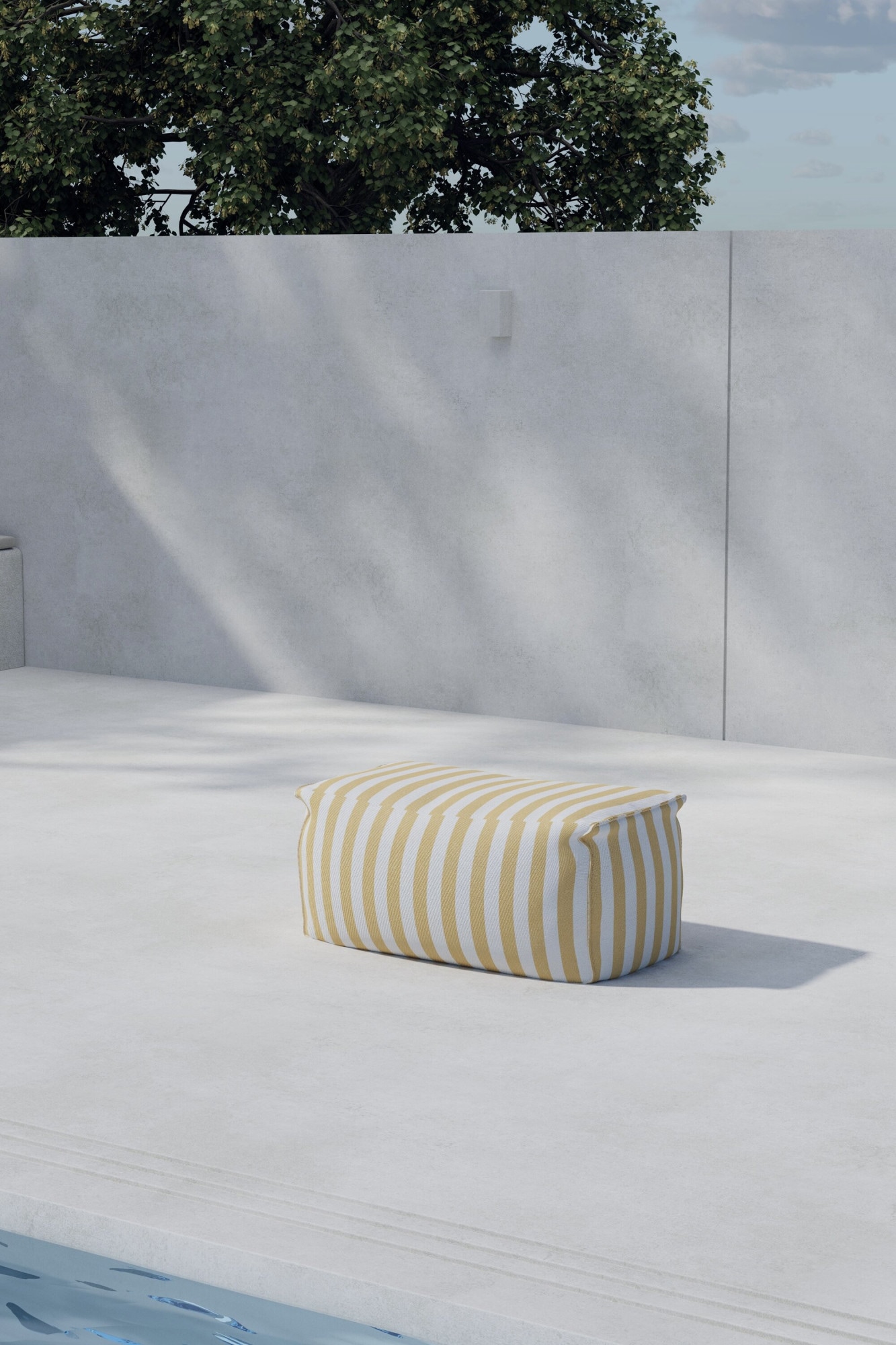 Venture Home Coussin de relaxation Sonnenliege skandinavisch, Stoffbezug, outdoor-geeignet, leicht