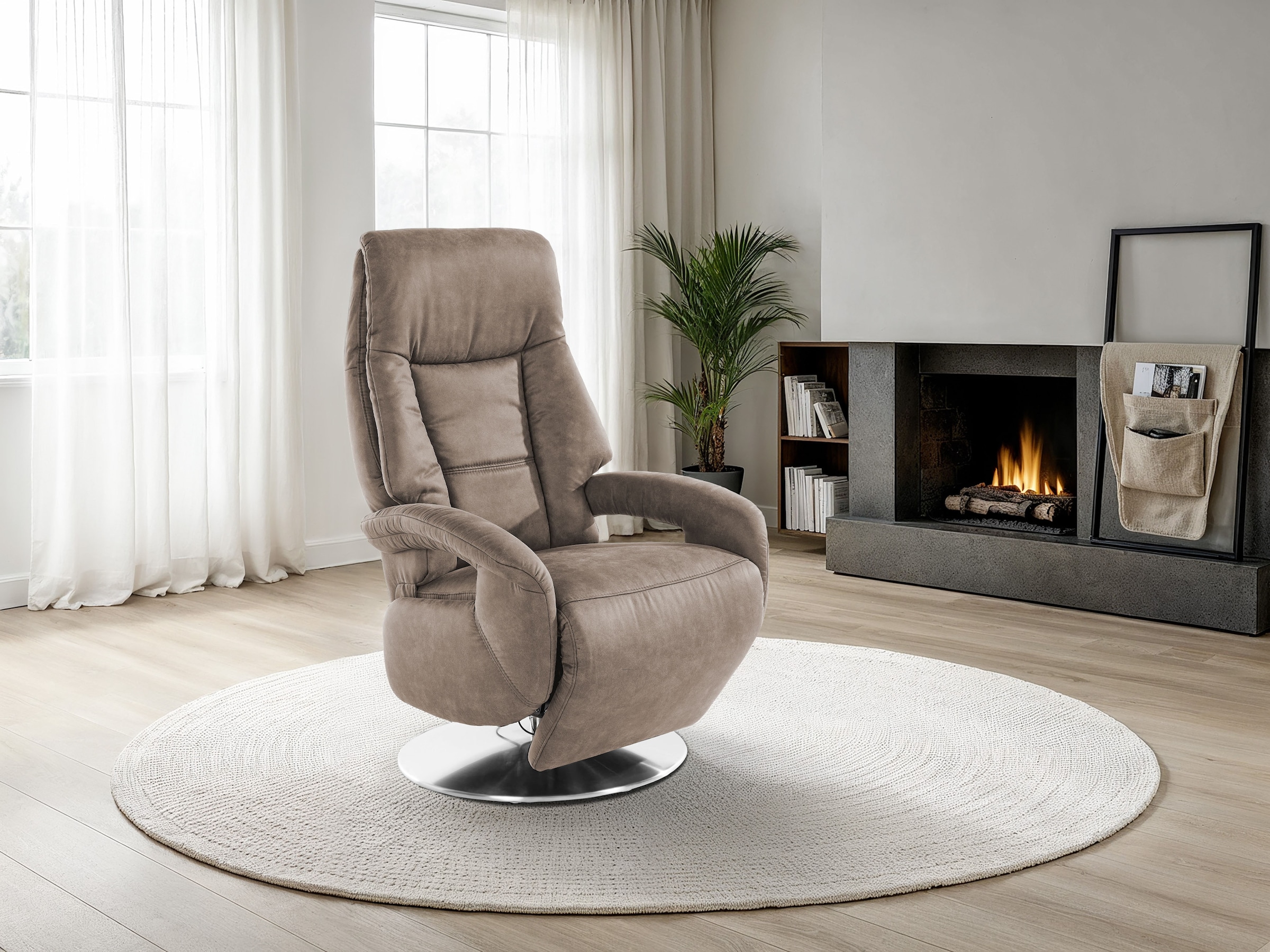 sit&more TV-Sessel »Enjoy Grösse L« in Grösse L, wahlweise mit Motor und Aufstehhilfe