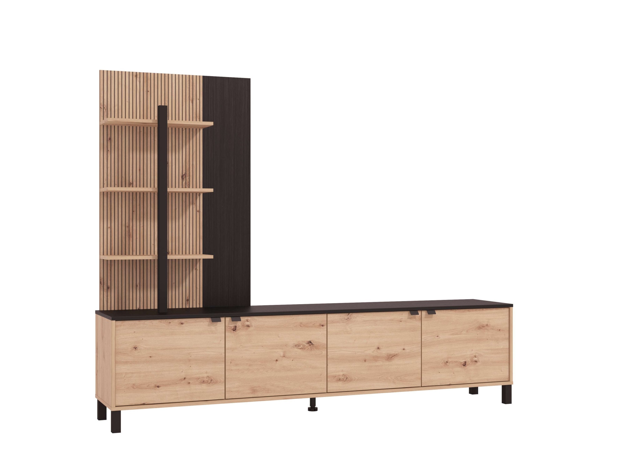 Home affaire Meuble mural »Margate inkl.TV-Board und Standregal«