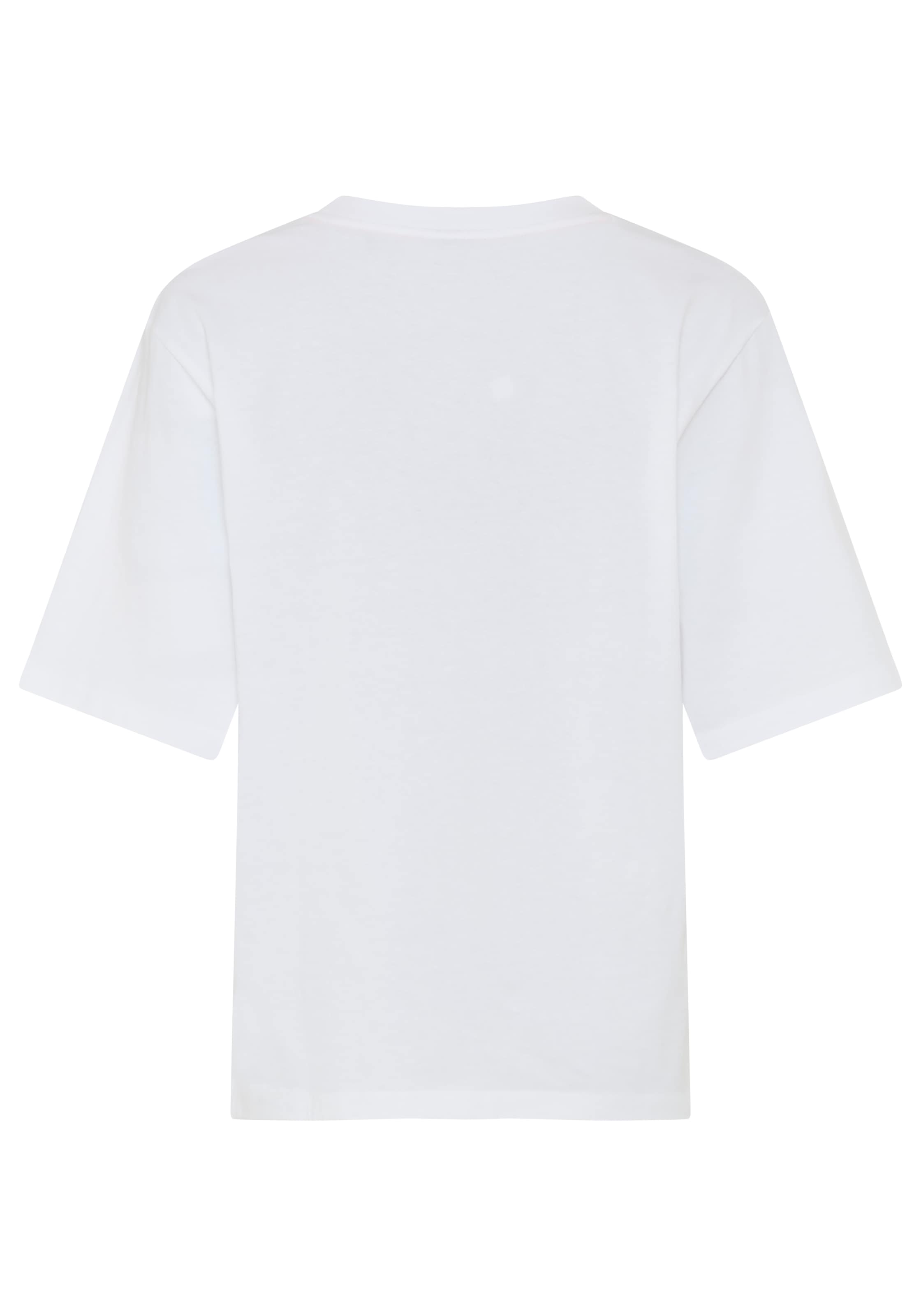 BOSS ORANGE T-Shirt »Eregular Premium Damenmode« mit Statement-Schriftzug, Relaxed Fit