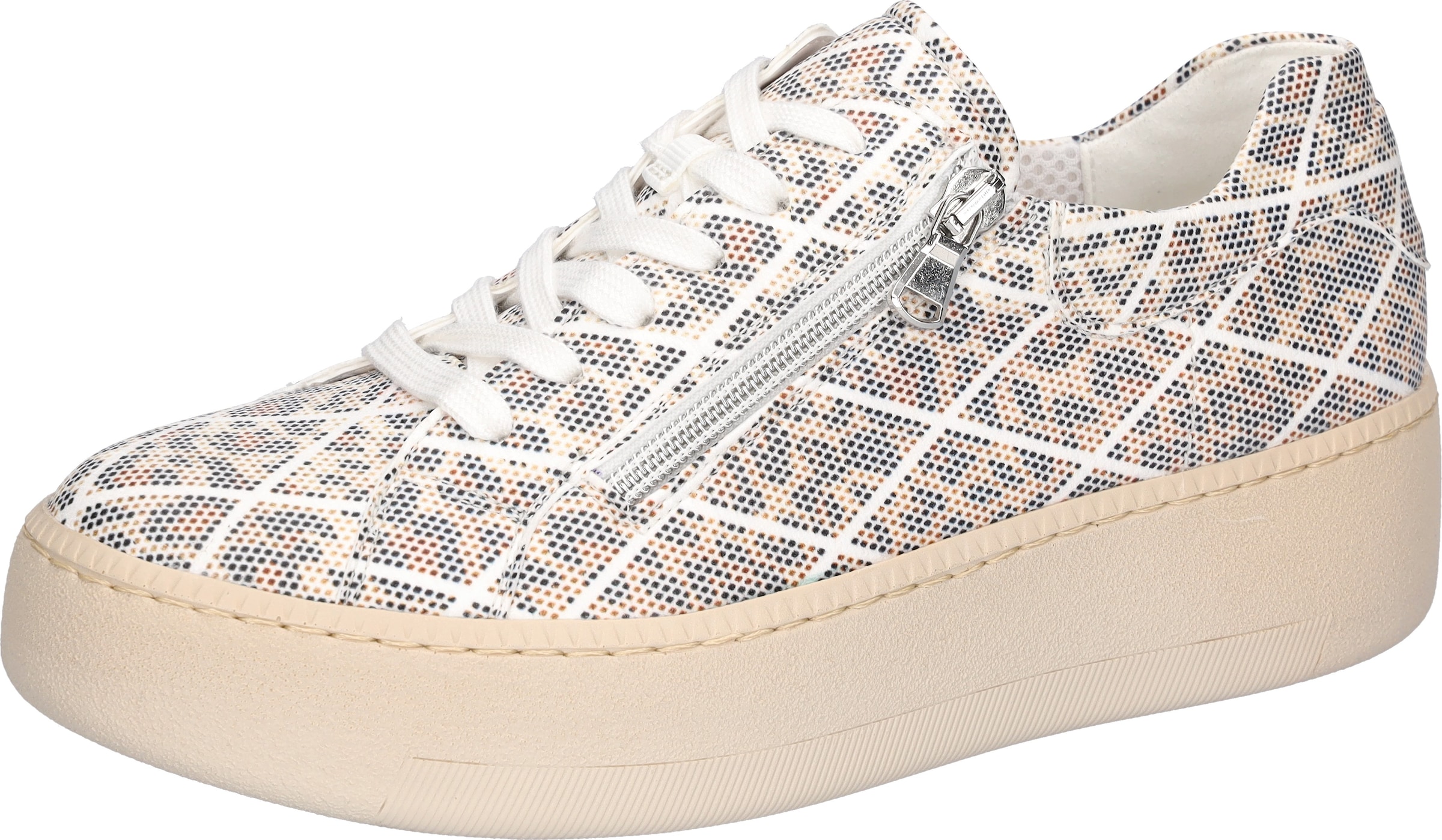Waldläufer Baskets à plateforme  Chaussure à lacets, chaussure basse, sneaker décontracté au look tendance