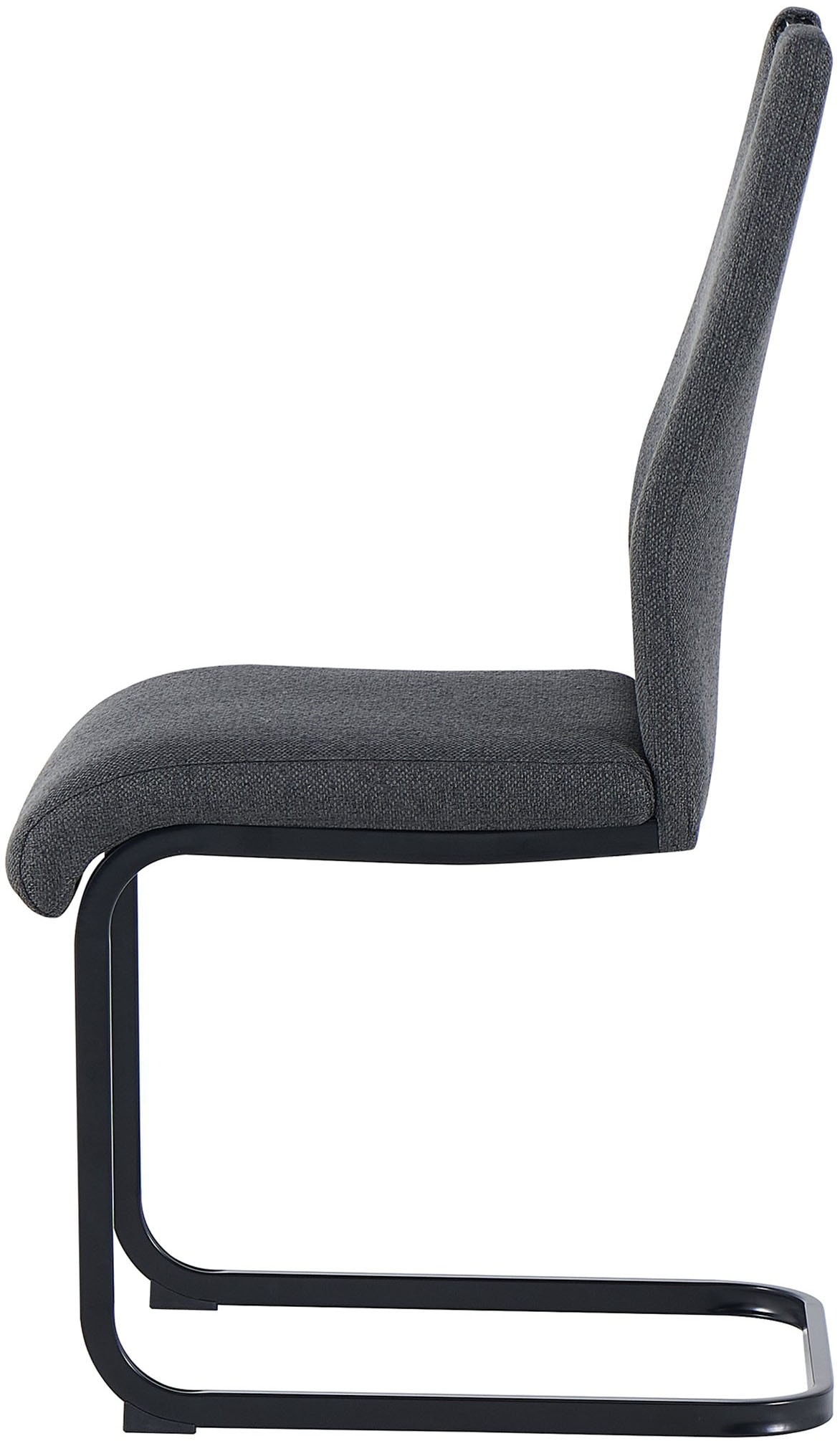 byLIVING Chaise cantilever »CAPRI« (Ensemble) 2 cuisWebstoff, bis 110 kg, Schaumstoff, Schwingstuhlgestell, mit Griff