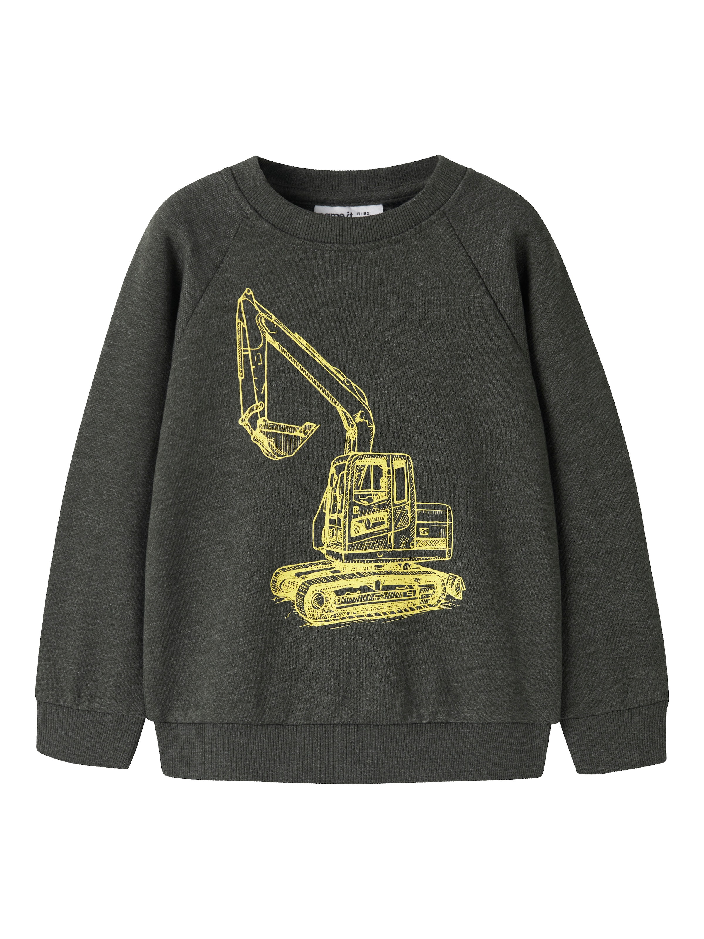Name It Sweatshirt »NMMVION LS NREG SWEAT UNB«, Baumwollmischung, regular fit
