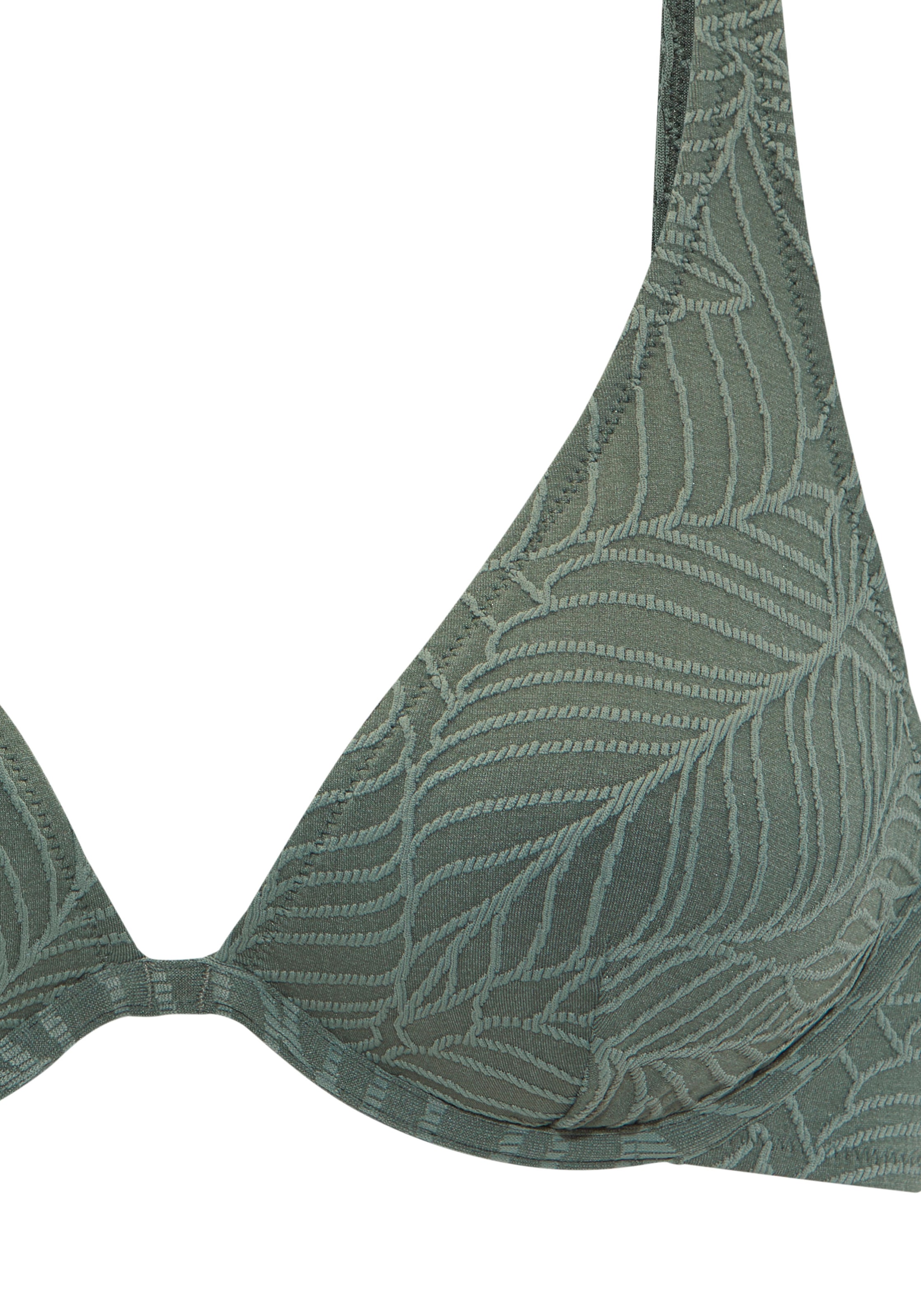 LASCANA Haut de bikini à armatures »Fay« en tissu structuré élégant