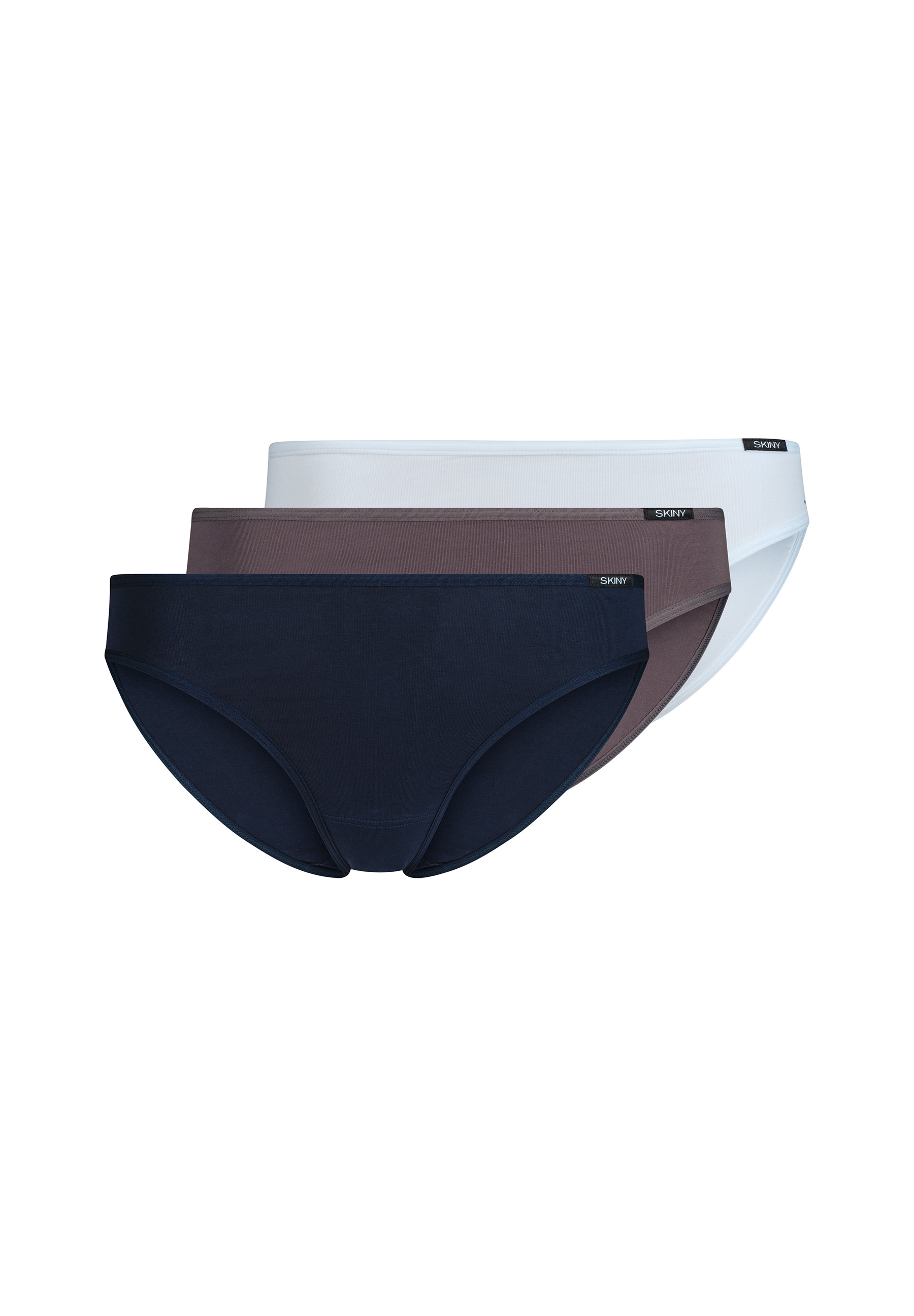 Skiny Rioslip »Cotton Essentials« 3er Pack,  bequem, weich, höher geschnitten, Baumwollmix