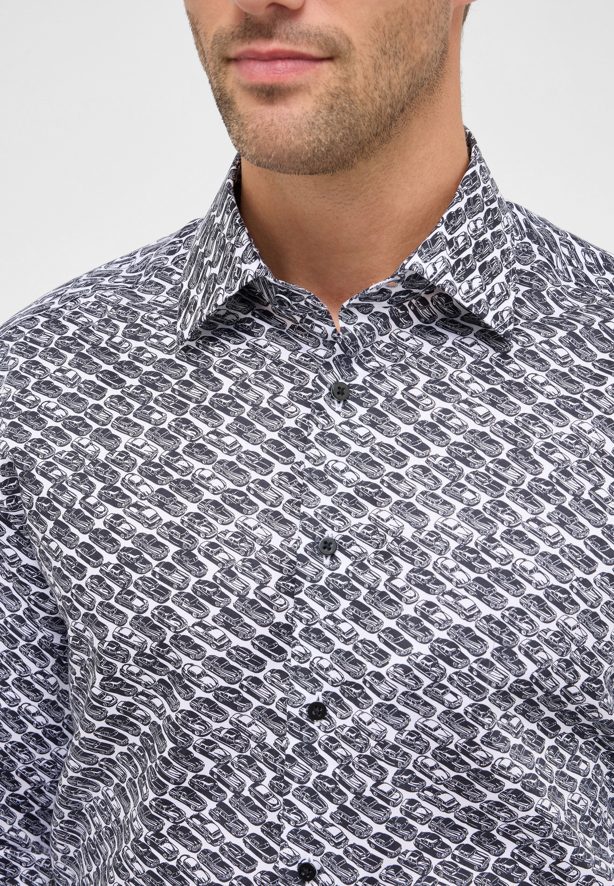 Eterna Chemise à manches longues »MODERN FIT« NON IRON (bügelfrei)