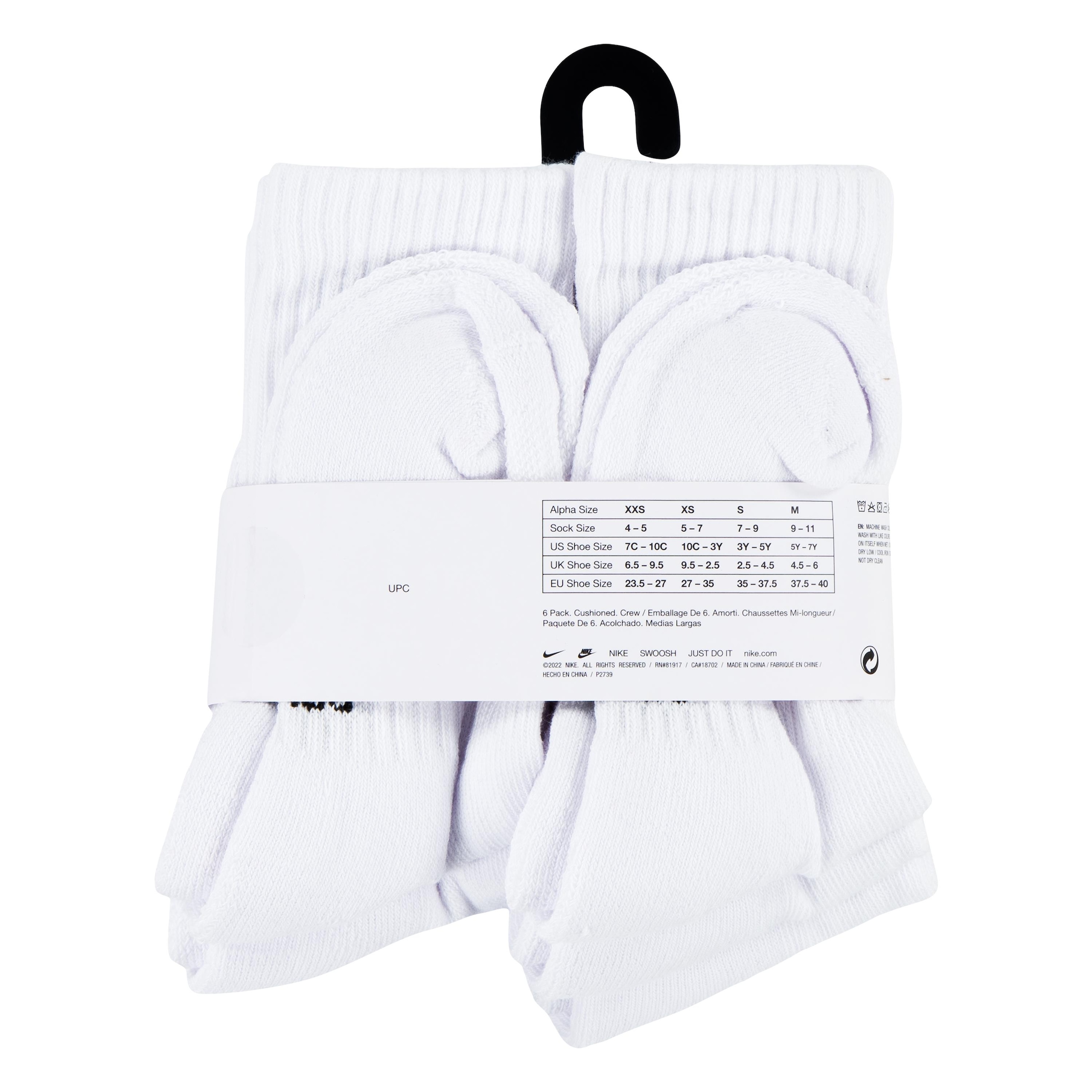 Nike Sportswear Socken »für Kinder NHB NIKE DF PERF BASIC CREW« 6 Stk. tlg. für Kinder, Gr. 23 - 26,5