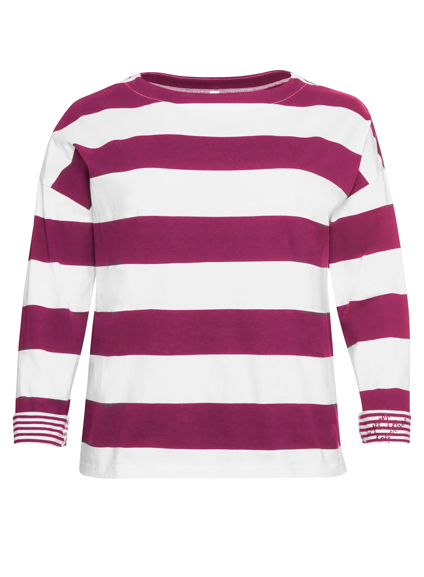 Sheego T-shirt à manches longues »Langarmshirt« 1