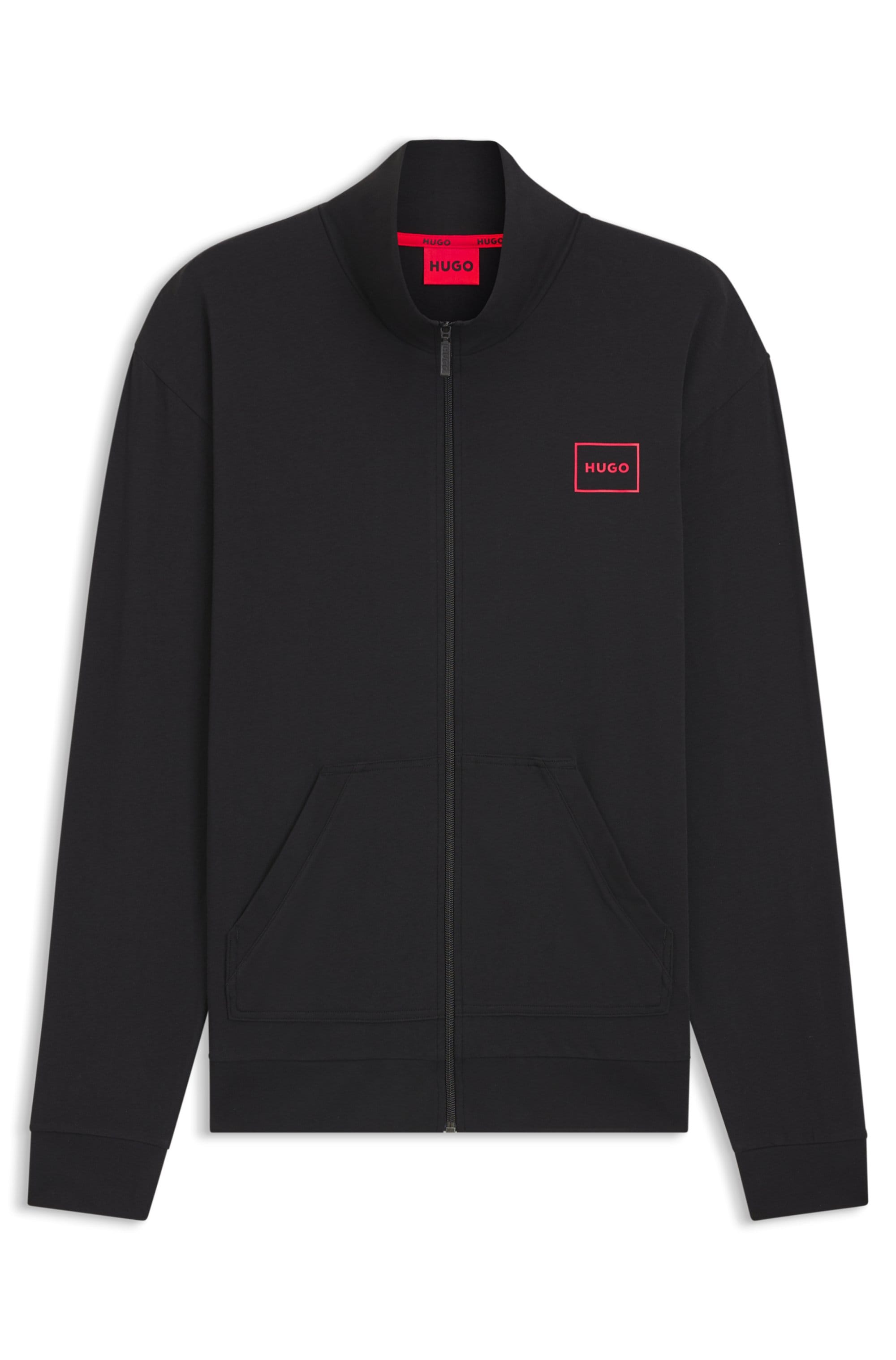 HUGO Underwear Sweatjacke »Laze Zip Jacket«, mit seitlichen Taschen
