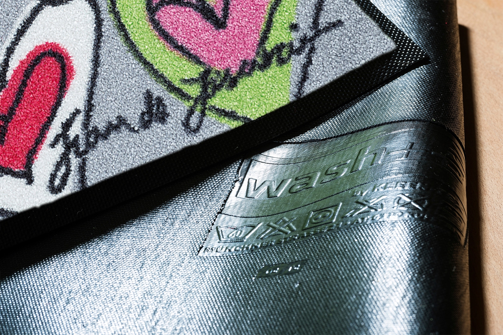 wash+dry by Kleen-Tex Tapis de sol »With Love, all things are possible« Rectangulaire 7 mm Höhe