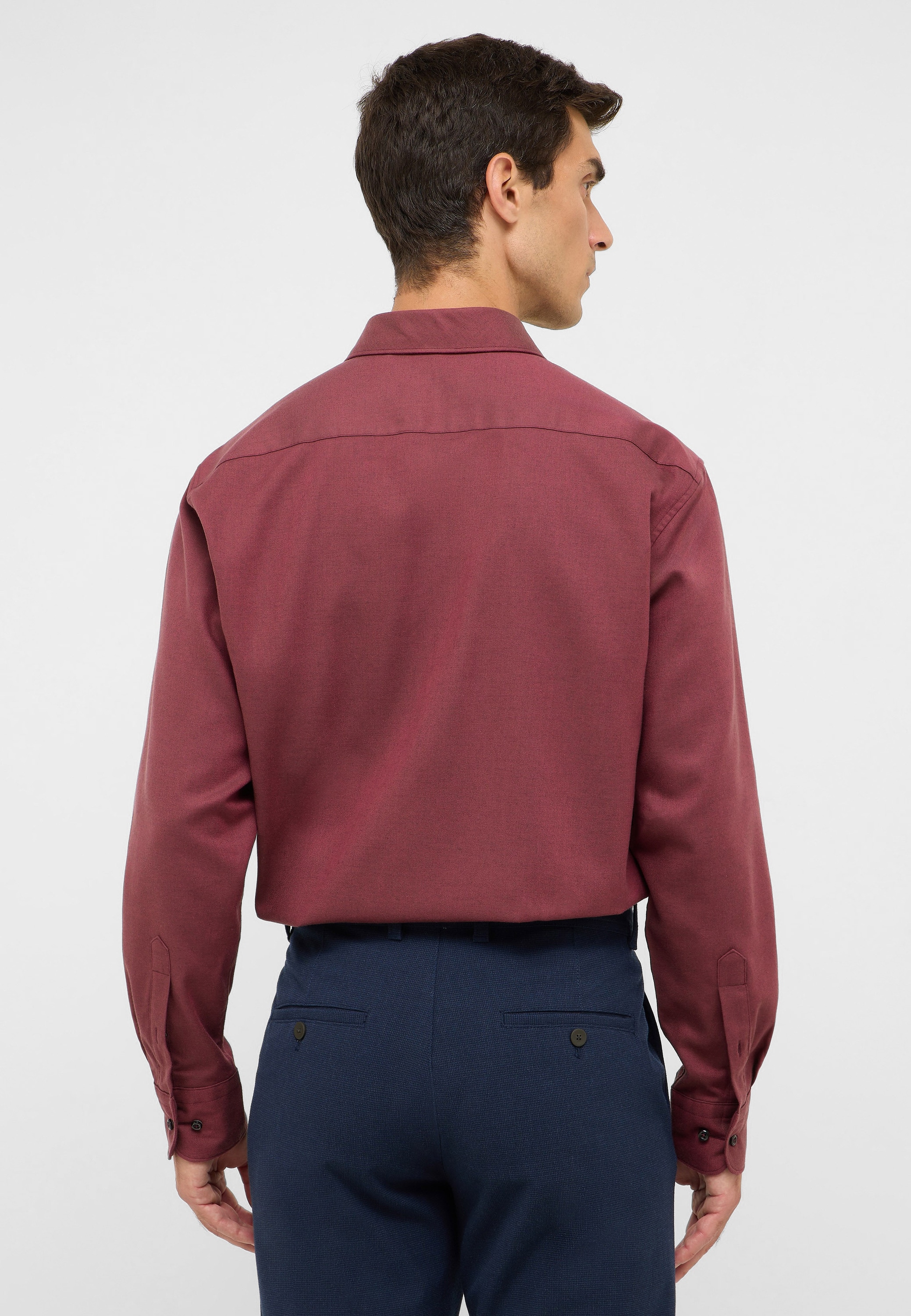 Eterna Langarmhemd »MODERN FIT« EASY IRON (bügelleicht)