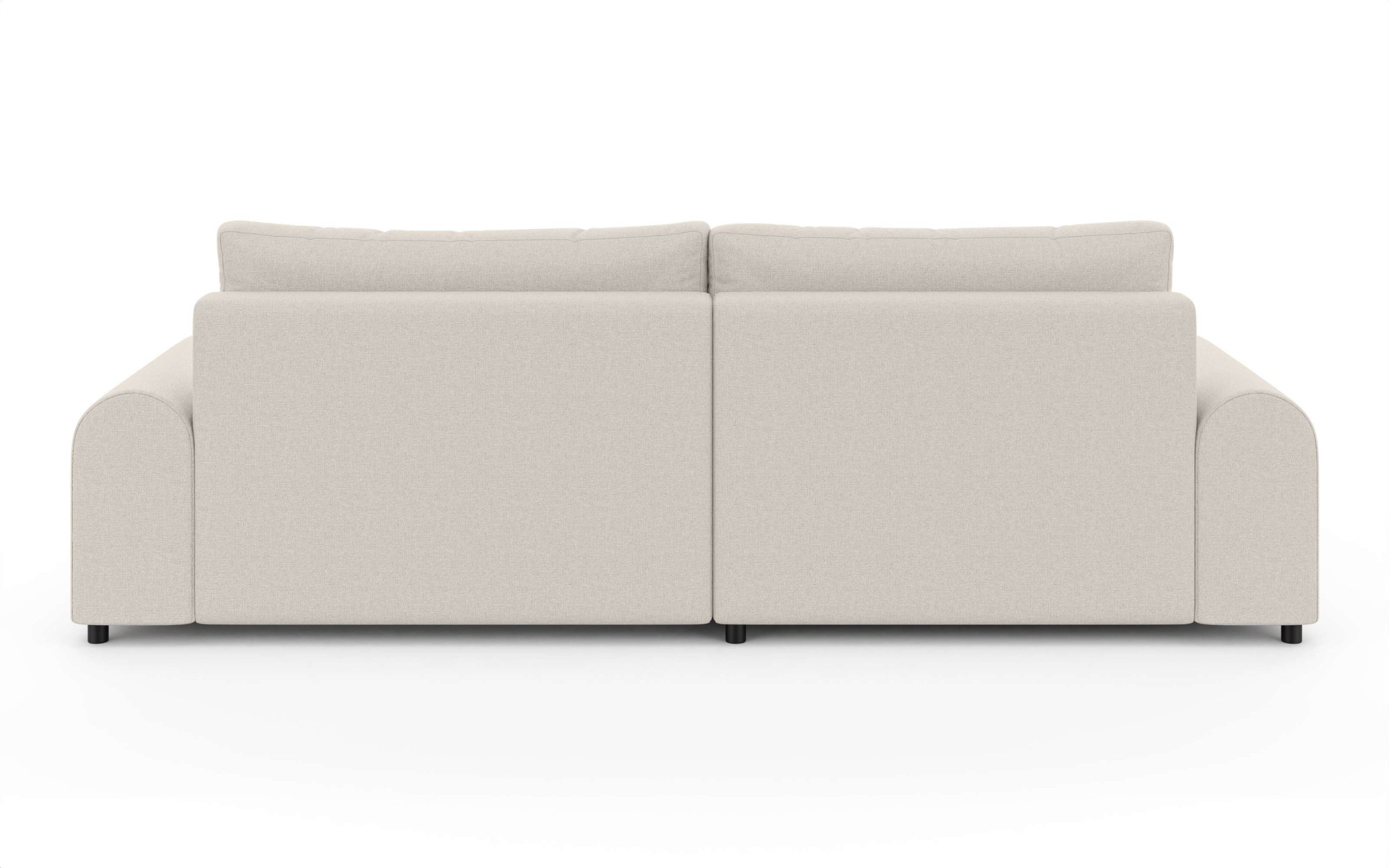 Home affaire Canapé d'angle »Marsby, mit Bettfunktion und Bettkasten, Masse: B/H/T 242/65/145 cm« L-Form mit Wellenunterfederung, Recamiere links oder rechts bestellbar