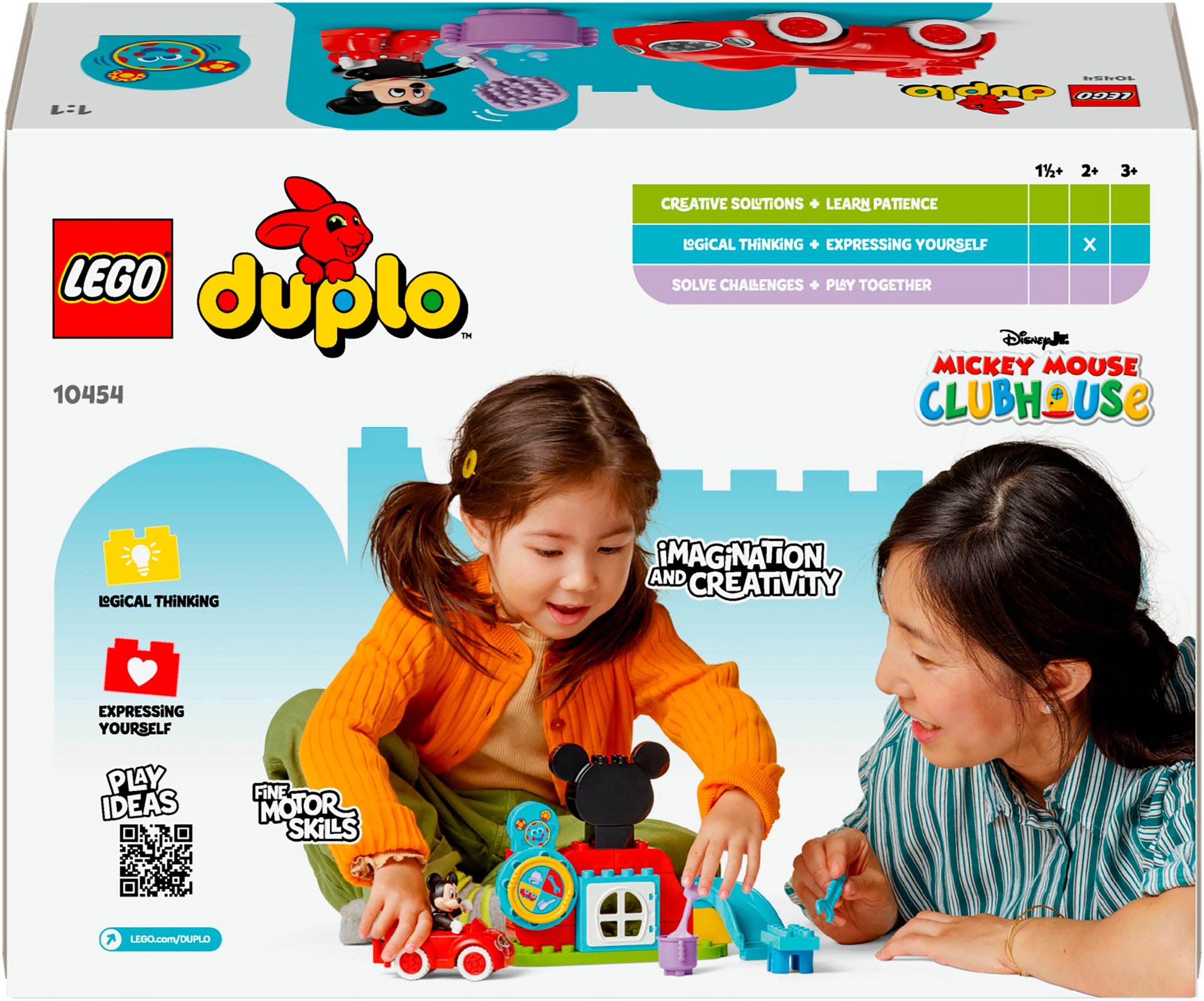 LEGO® Pions de construction »Mickys Clubhaus und Auto (10454), LEGO® DUPLO Disney ™« Made in Europe