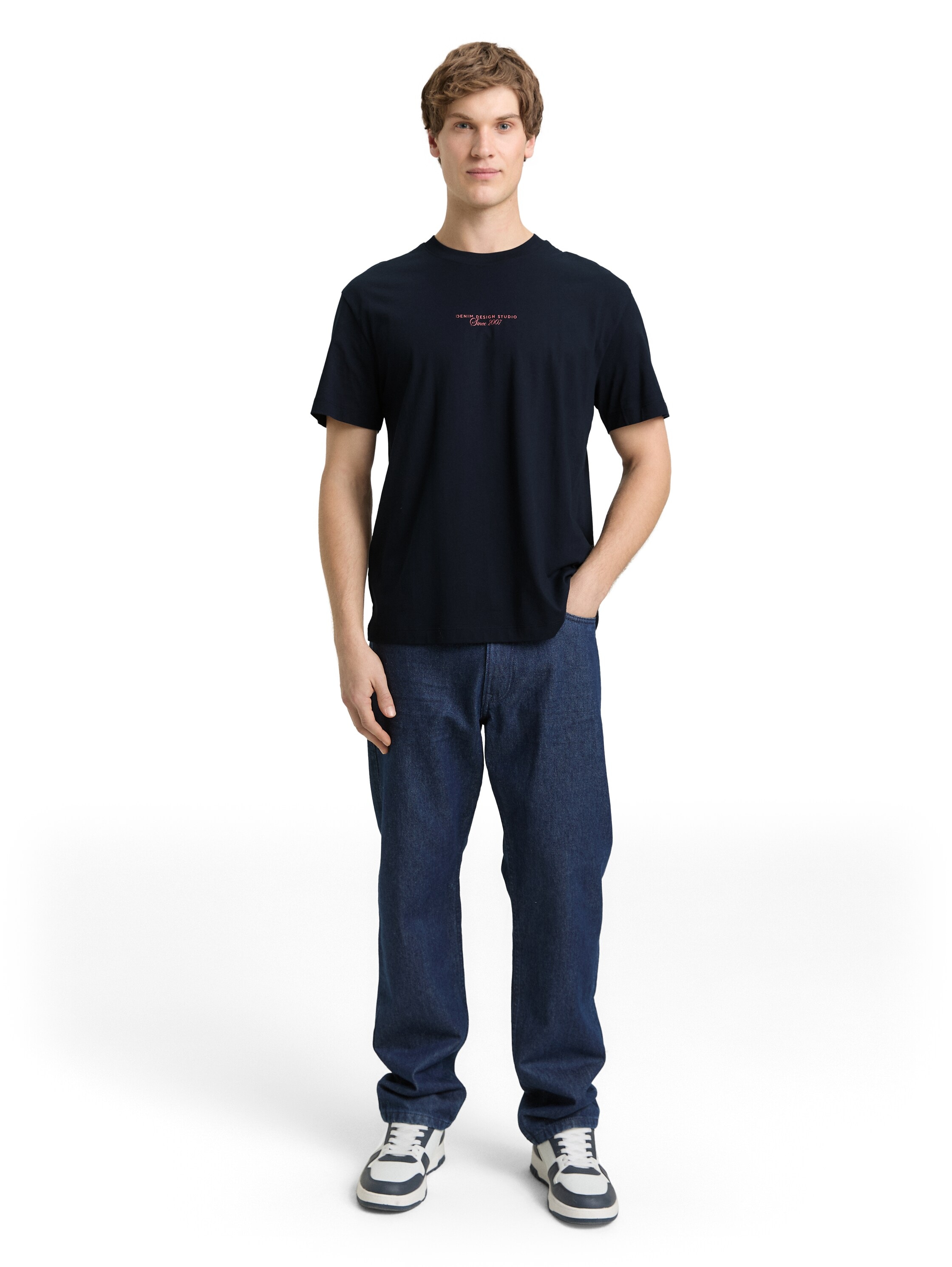 TOM TAILOR Denim T-shirt avec inscriptions