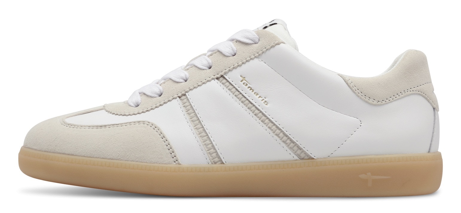 Tamaris Plateausneaker  Freizeitschuh, Halbschuh, Schnürschuh mit gepolstertem Schaftrand