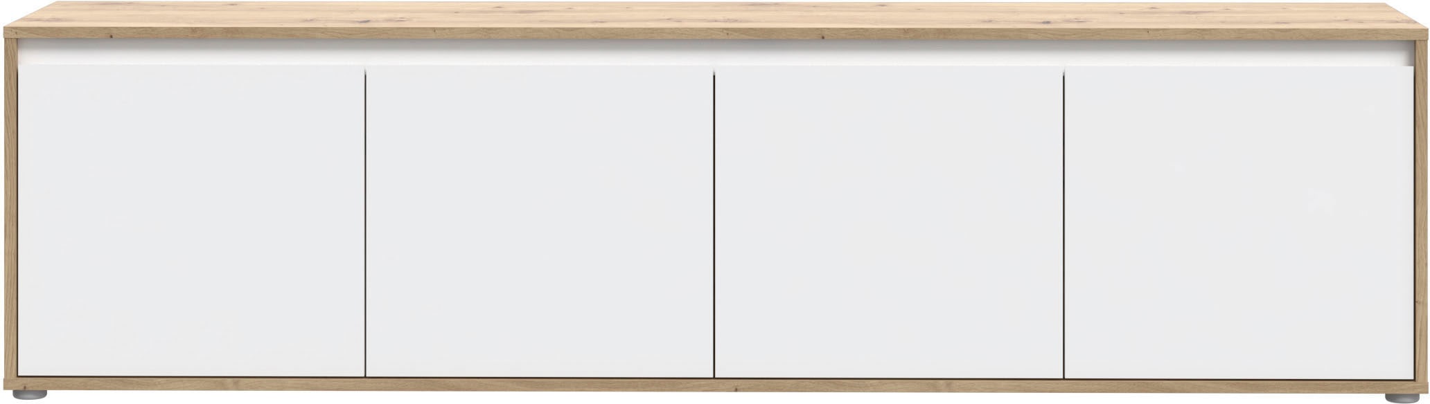 FORTE Table basse »TV-Board gross Breite ca 190 cm« L/H/P 188,3/49,7/42 cm,  façade sans poignée, beaucoup de rangement,