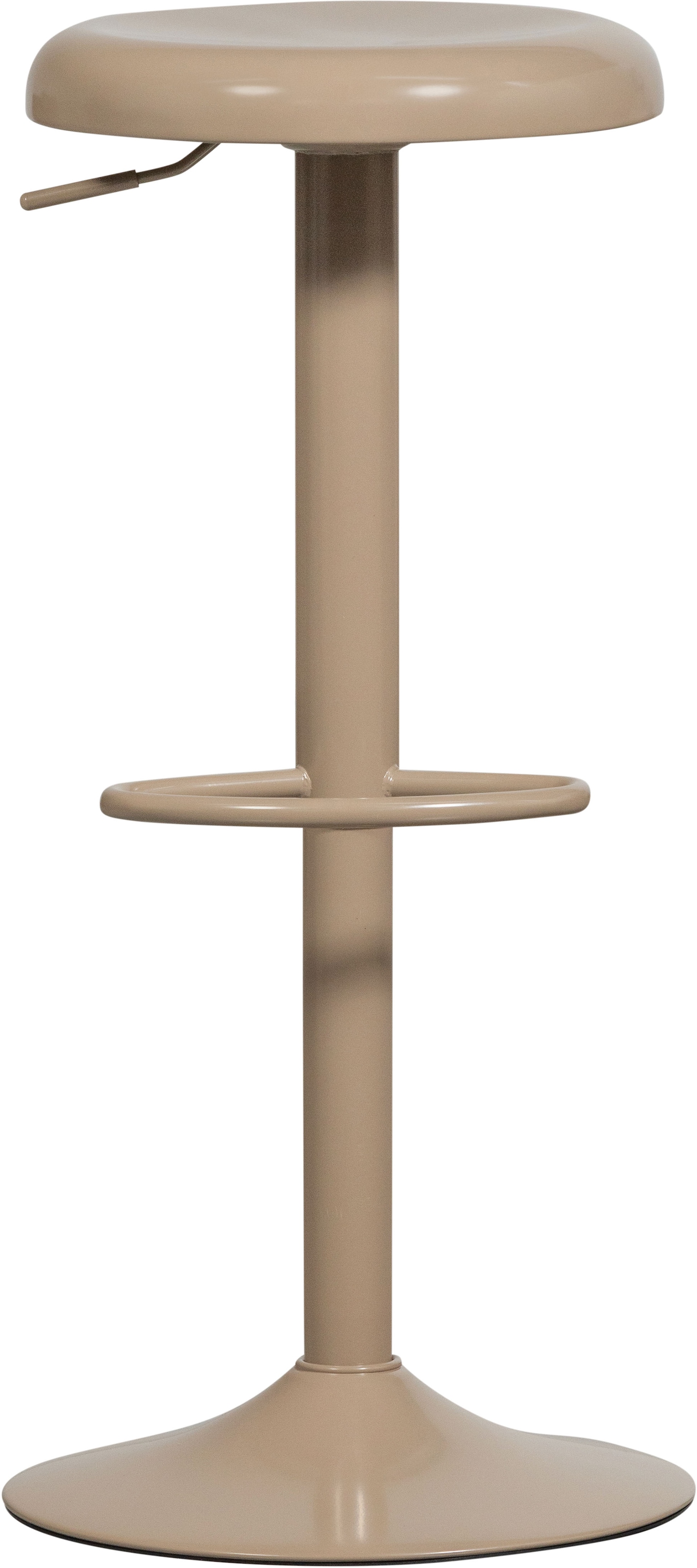WOOOD Tabouret de bar »ISAAC BARHOCKER METALL KUPFER« Le tabouret de bar WOOOD Isaac offre réglage en hauteur et repose-pieds