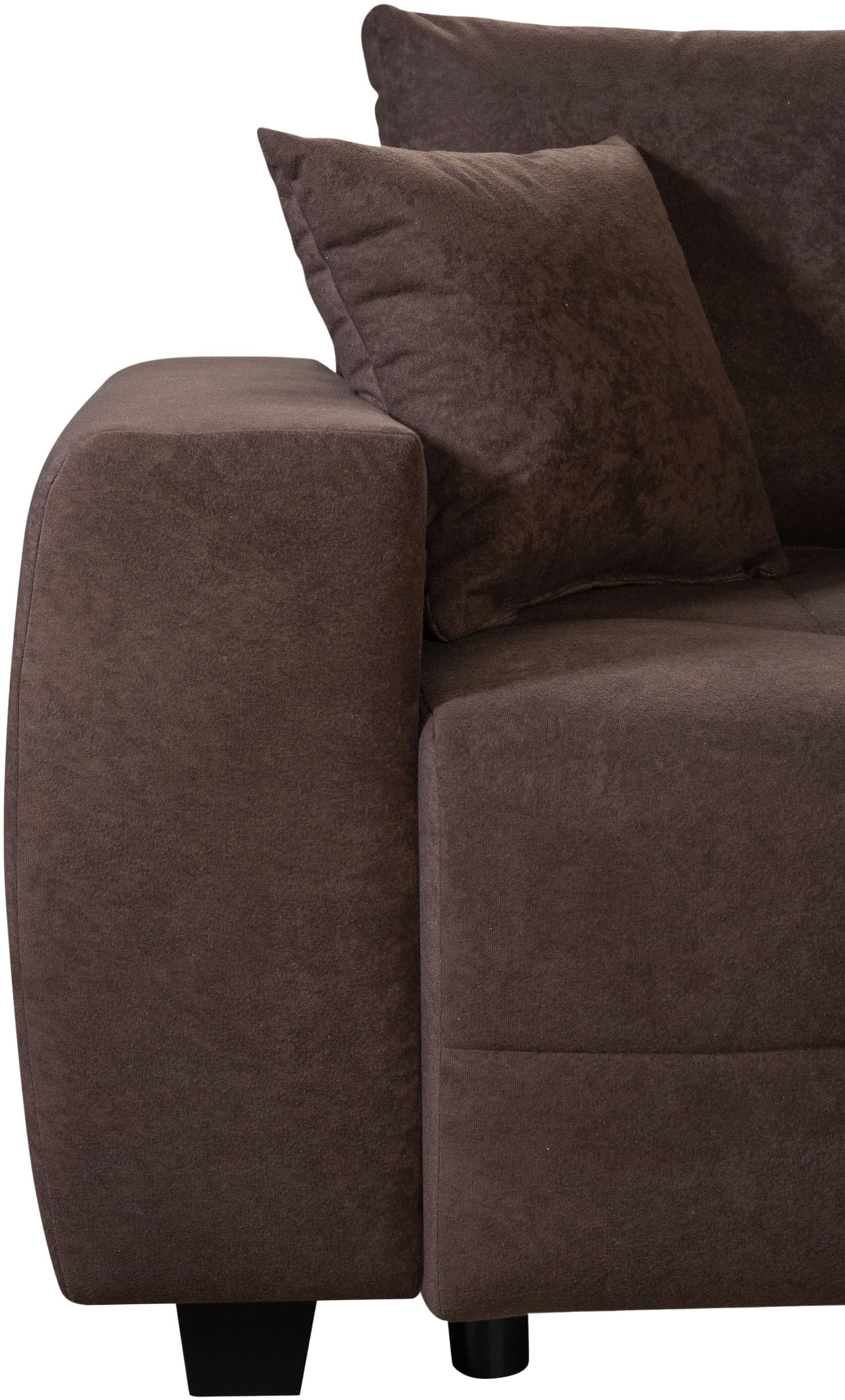 COLLECTION AB Canapé d'angle Ecksofa,Schlaffunktion,Bonnelfederkern,Rückenkissen