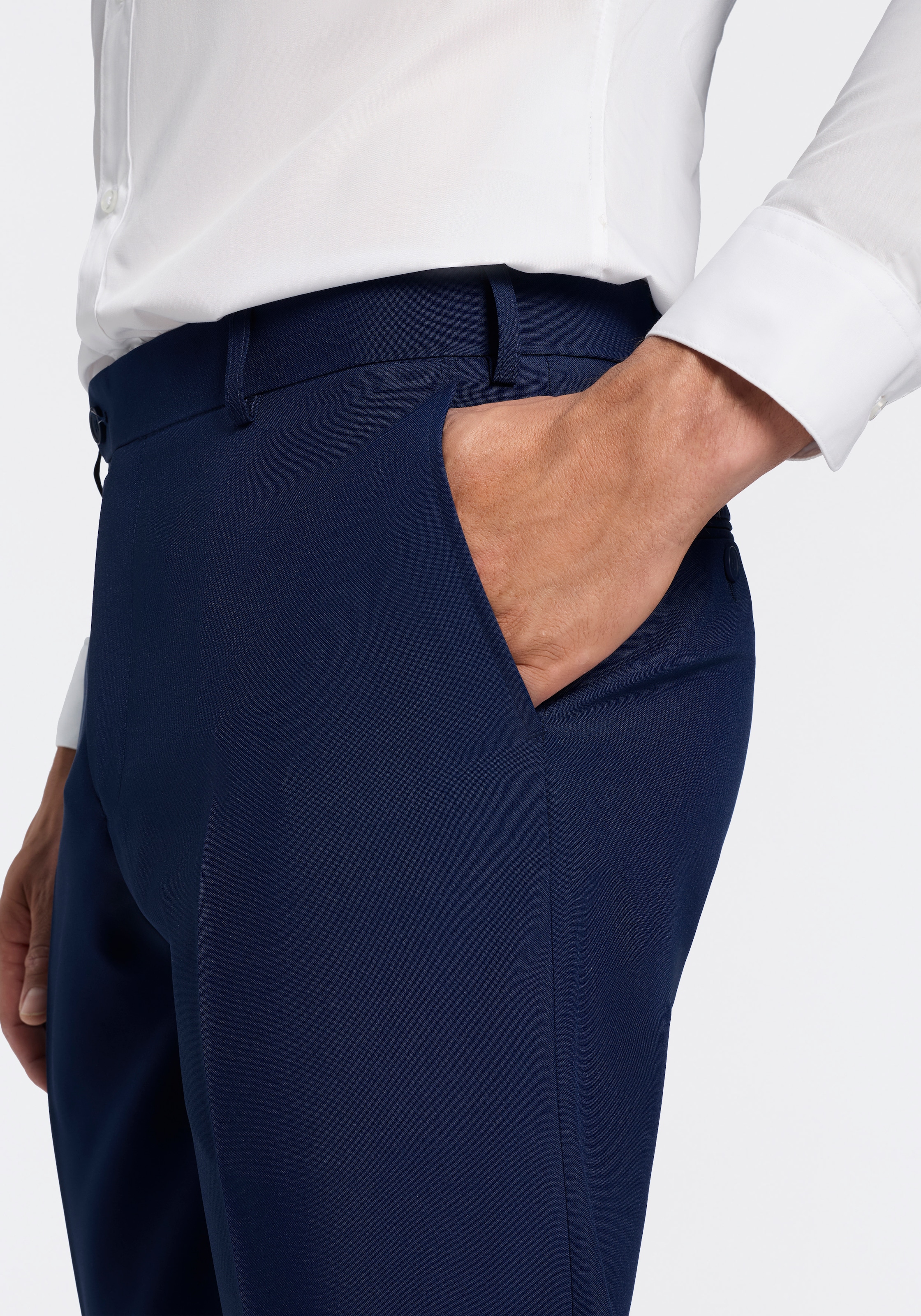 Man's World Anzughose »Baukastenhose«  gerade Beinform, im Regular Fit, bügelfreies Obermaterial