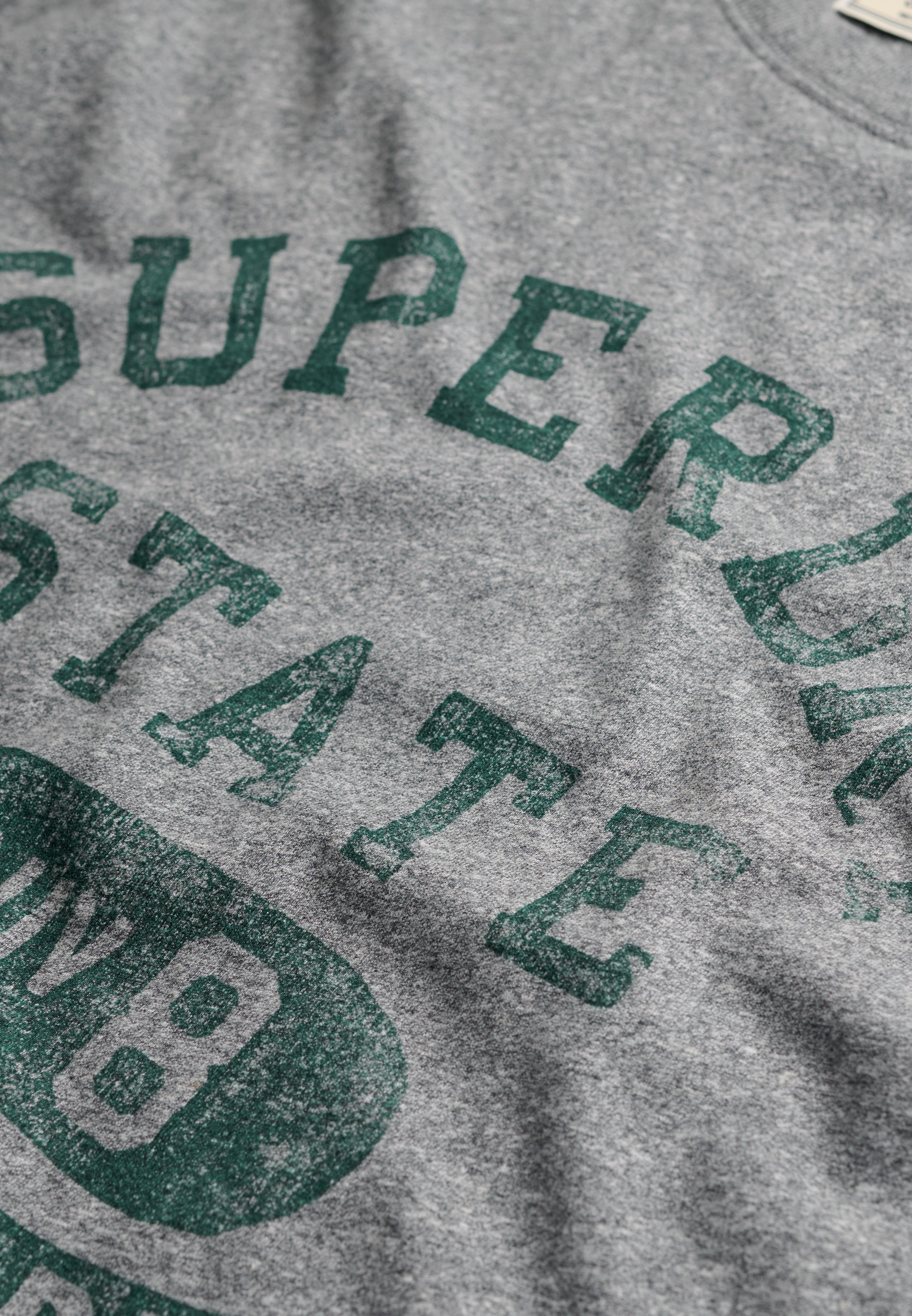 Superdry Rundhalsshirt »ATH ESS TEE« Baumwolle, loose fit