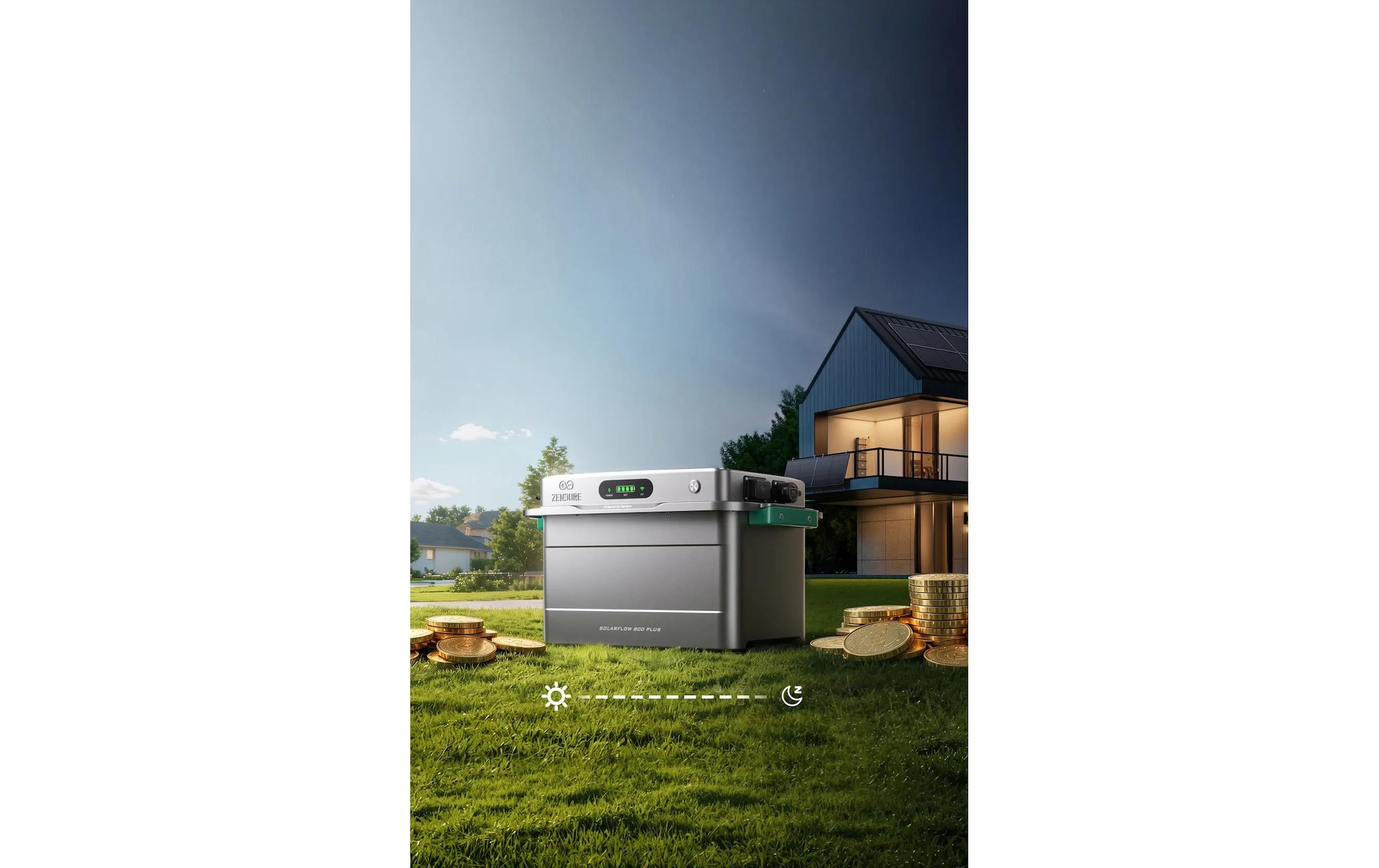 Zendure Batterie rechargeable »SolarFlow 800 Plus Balkonkraftwerk«