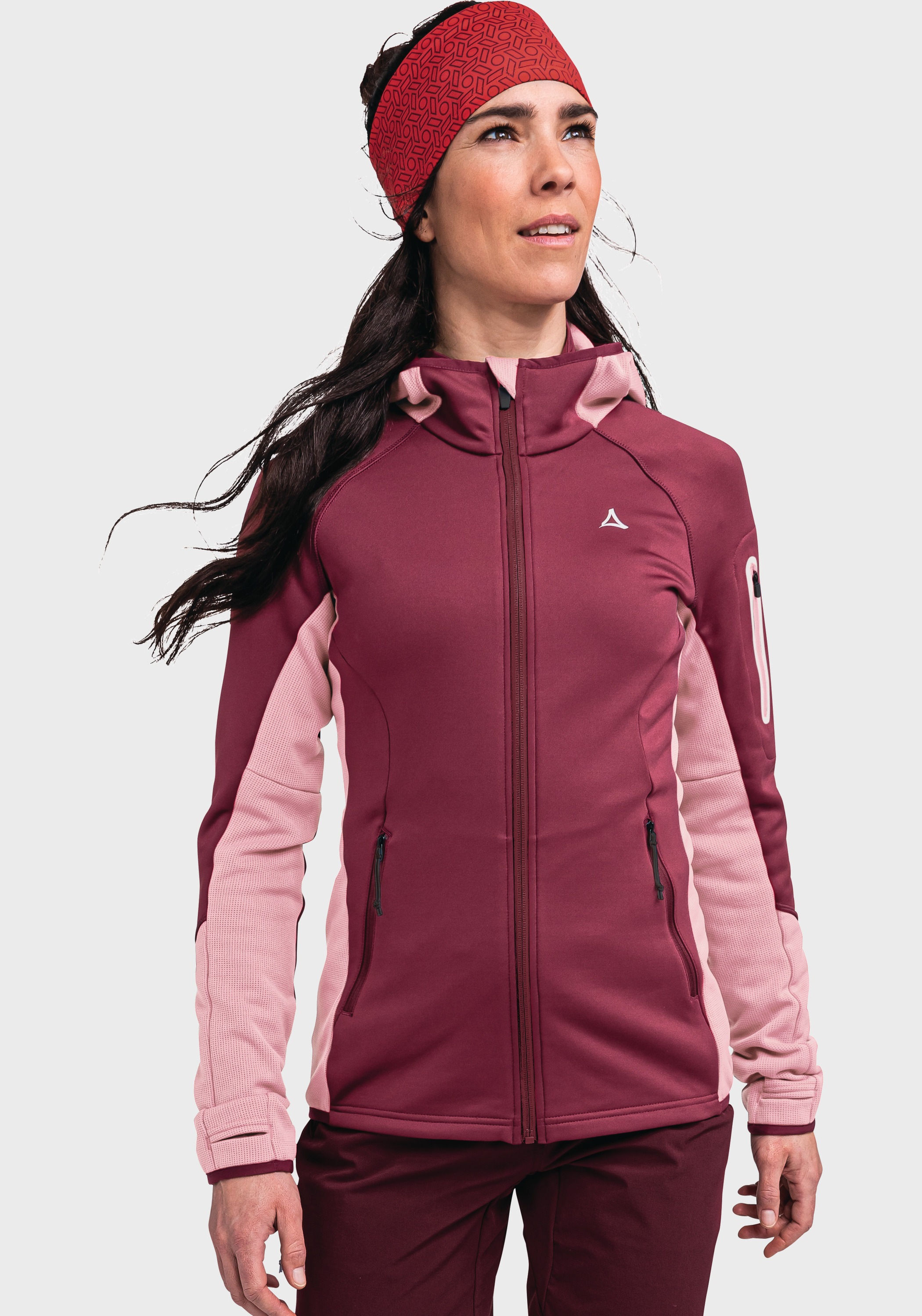 Schöffel Fleecejacke »Fleece Hoody Lodron L« mit Kapuze