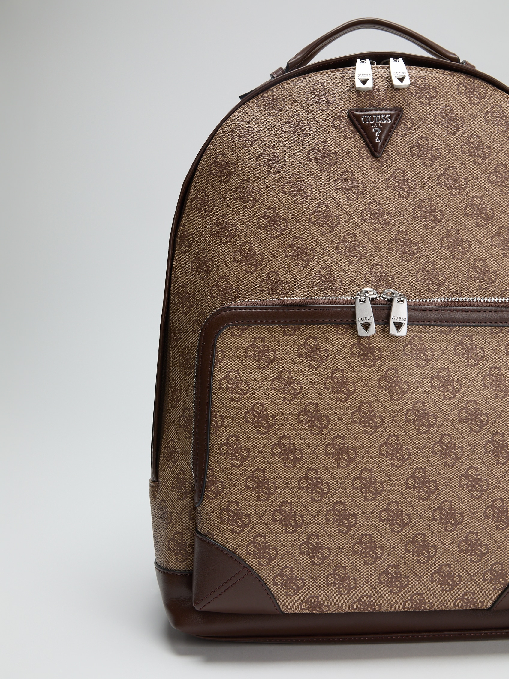 Guess Sac à dos »MILANO BACKPACK« Cityrucksack, Freizeitrucksack mit Reissverschluss-Vordertasche