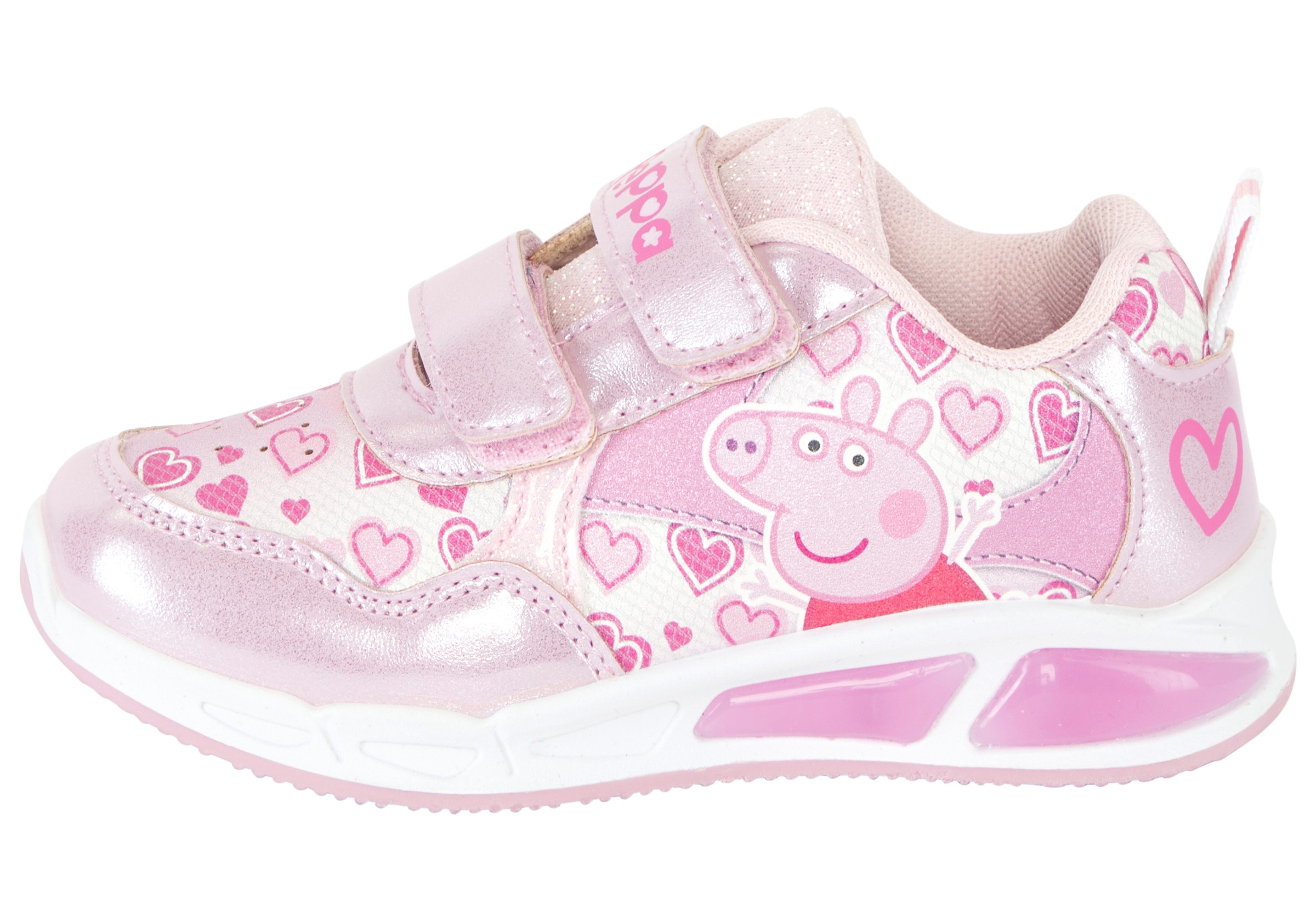 Disney Sneakers »Peppa Pig«  Peppa Pig, avec fonction clignotante sympa