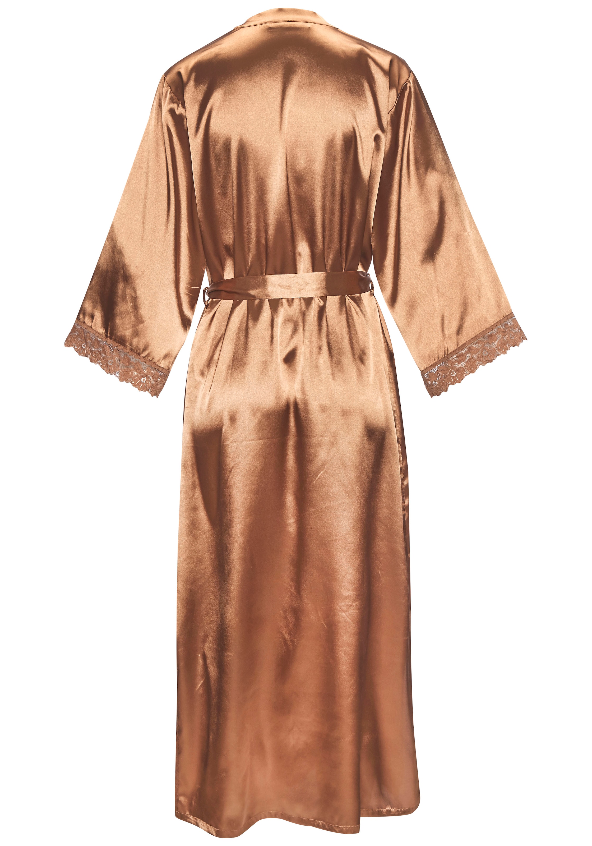 LASCANA Kimono Mit spitze besetzte Ärmel