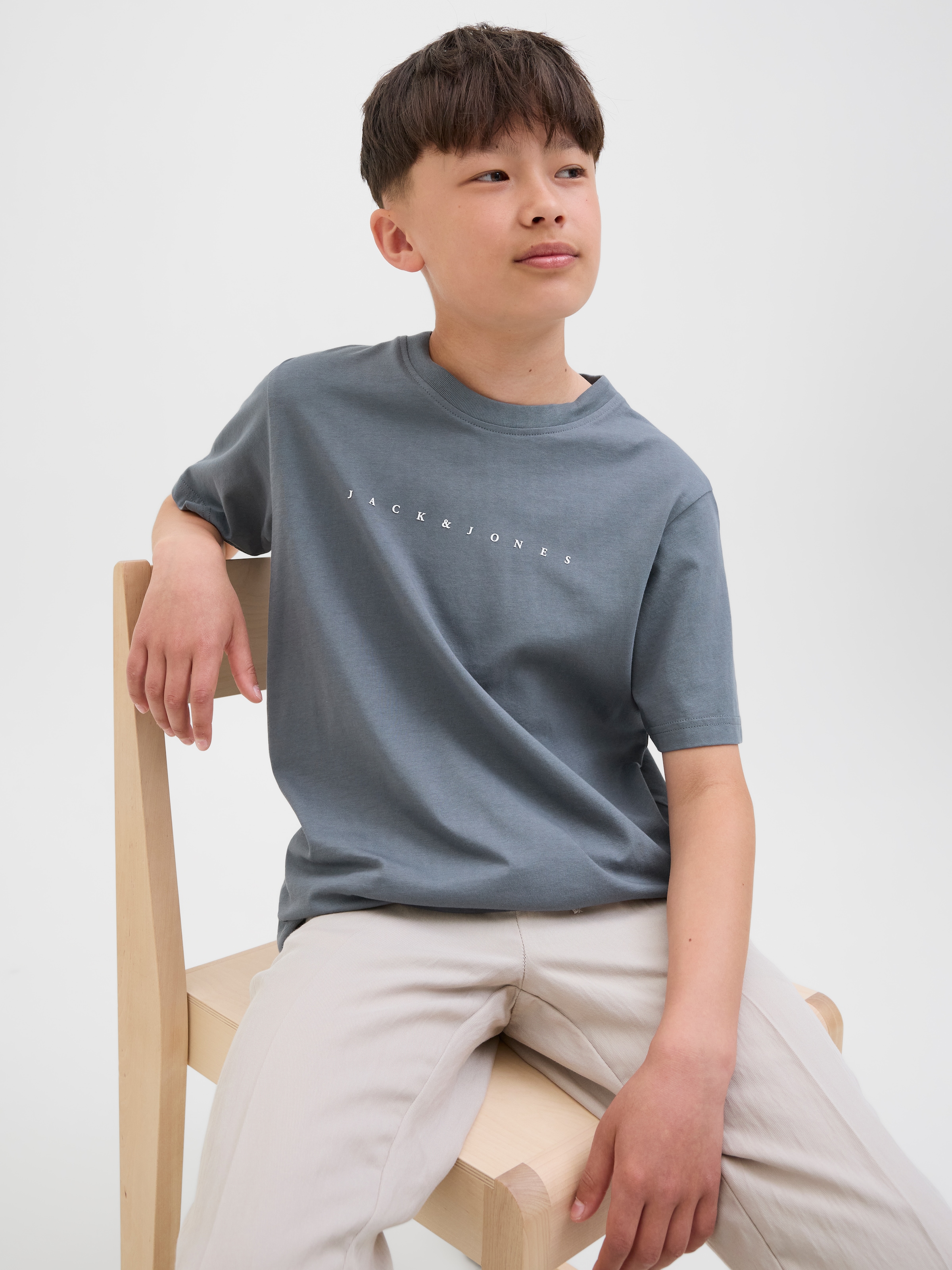 Jack & Jones Junior Rundhalsshirt »JJESTAR lässig, weich, atmungsaktiv, stylisch« bedruckt, casual, relaxed fit, Rundhals