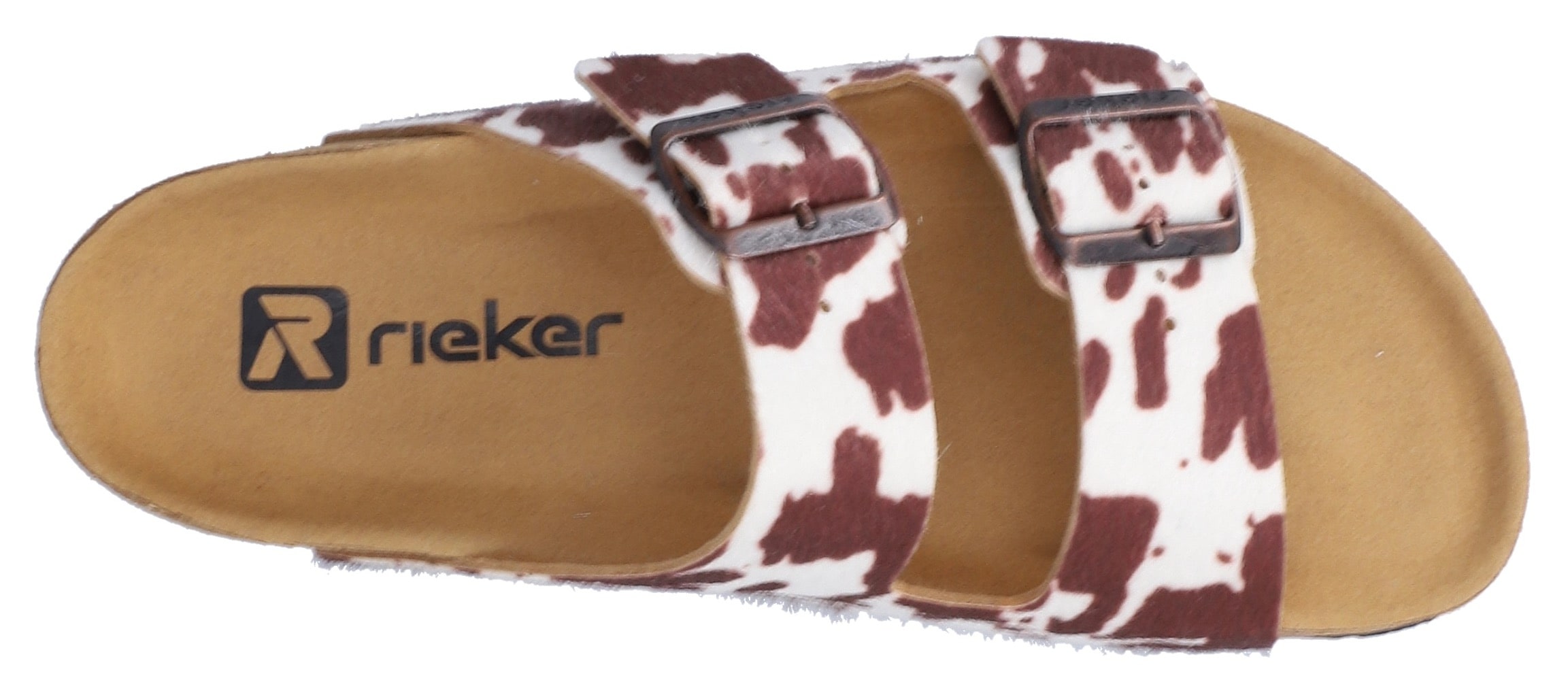 Rieker Pantolette  Sommerschuh, Strandschuh, Hausschuh mit verstellbaren Schnallen
