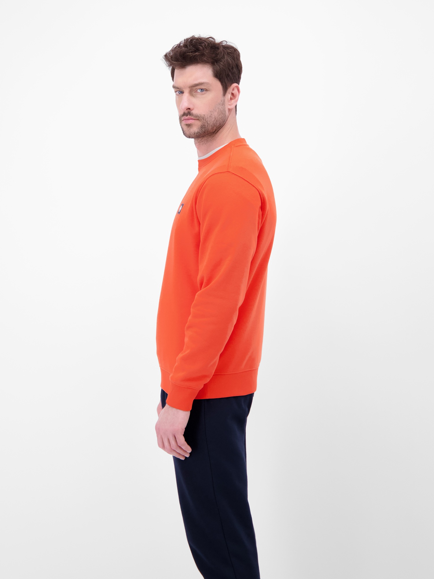 LERROS Sweatshirt »Urbaner Sweatshirtstyle, weiche Haptik«, Unifarbenes Herren‑Sweatshirt, hoher Tragekomfort, REGULAR FIT
