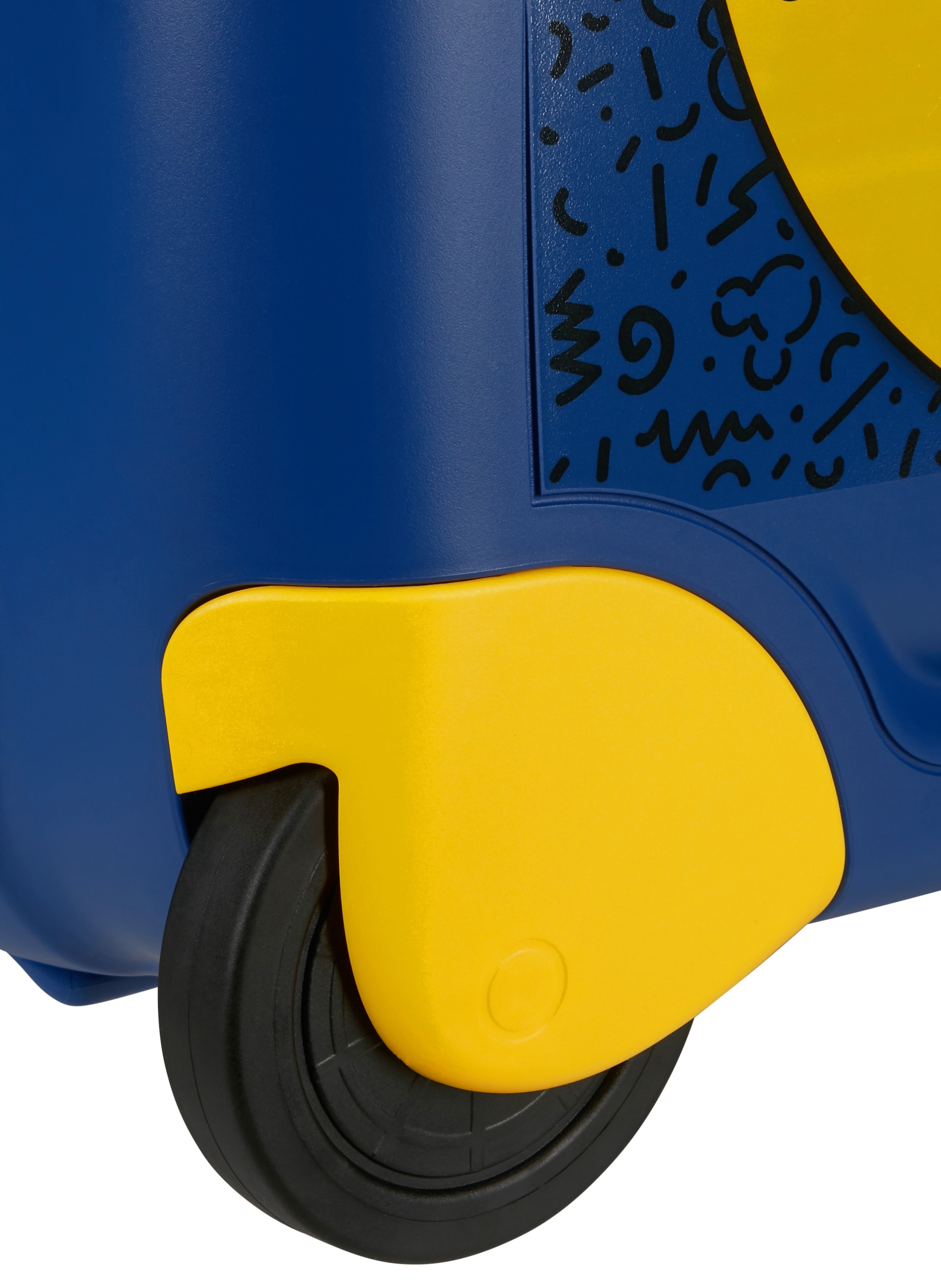 Samsonite Valise pour enfants »DREAM2GO DISNEY, MICKEY HAPPY« 30 litre 4 Rollen en polypropylène, avec sangle de maintien, avec sangles croisées dans le compartiment principal
