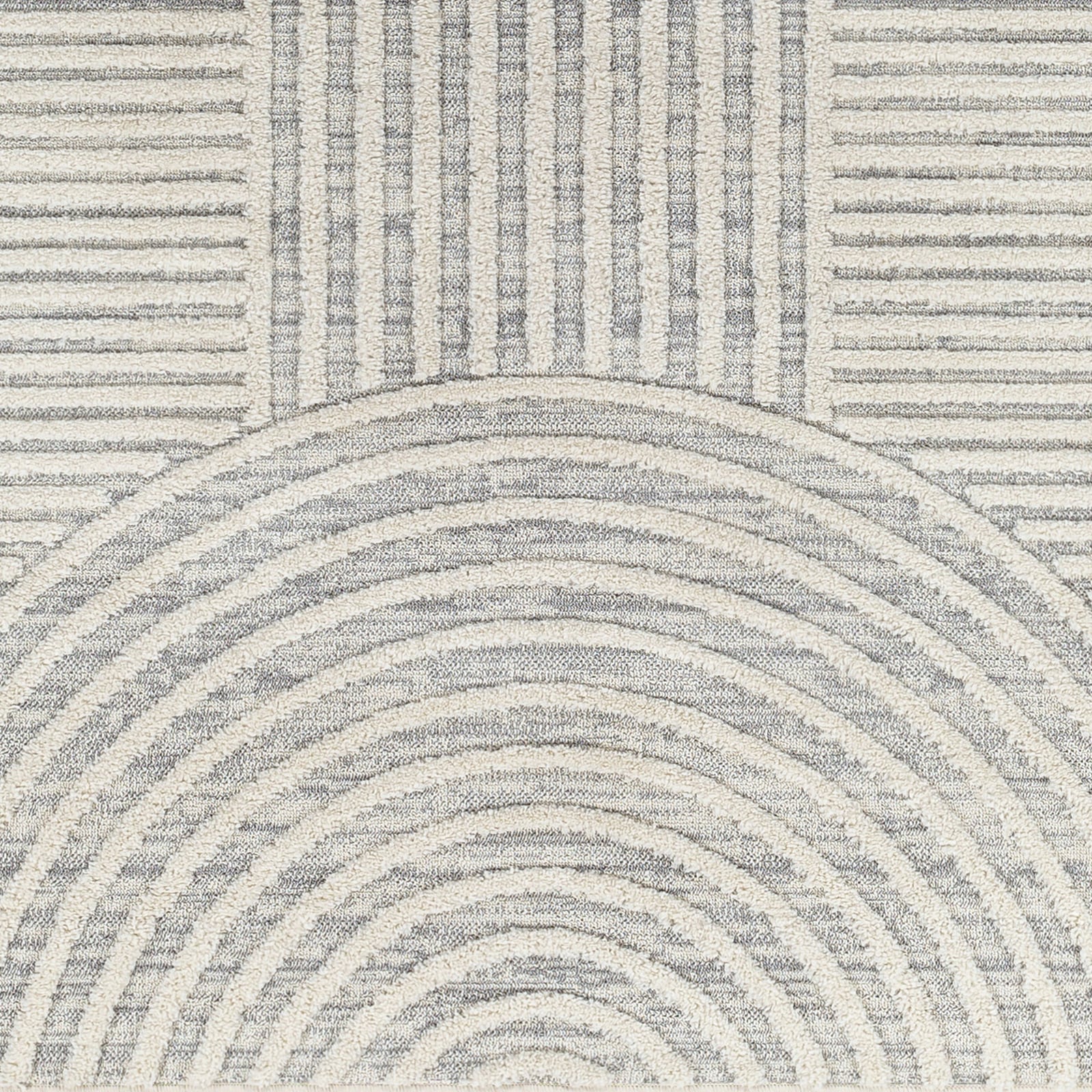 Livabliss Tapis »ZAMBIA« Rectangulaire 19 mm Höhe Skandi Design, Modern Boho Kurzflor Wohnzimmerteppich, Schlafzimmer