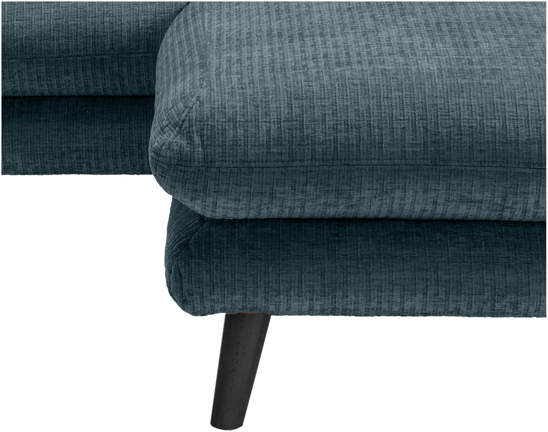 Home affaire Ecksofa »Lazio modernes Design, bequem, schmale Armlehnen, OTTOs Choice« zwei verschiedene Fussfarben wählbar