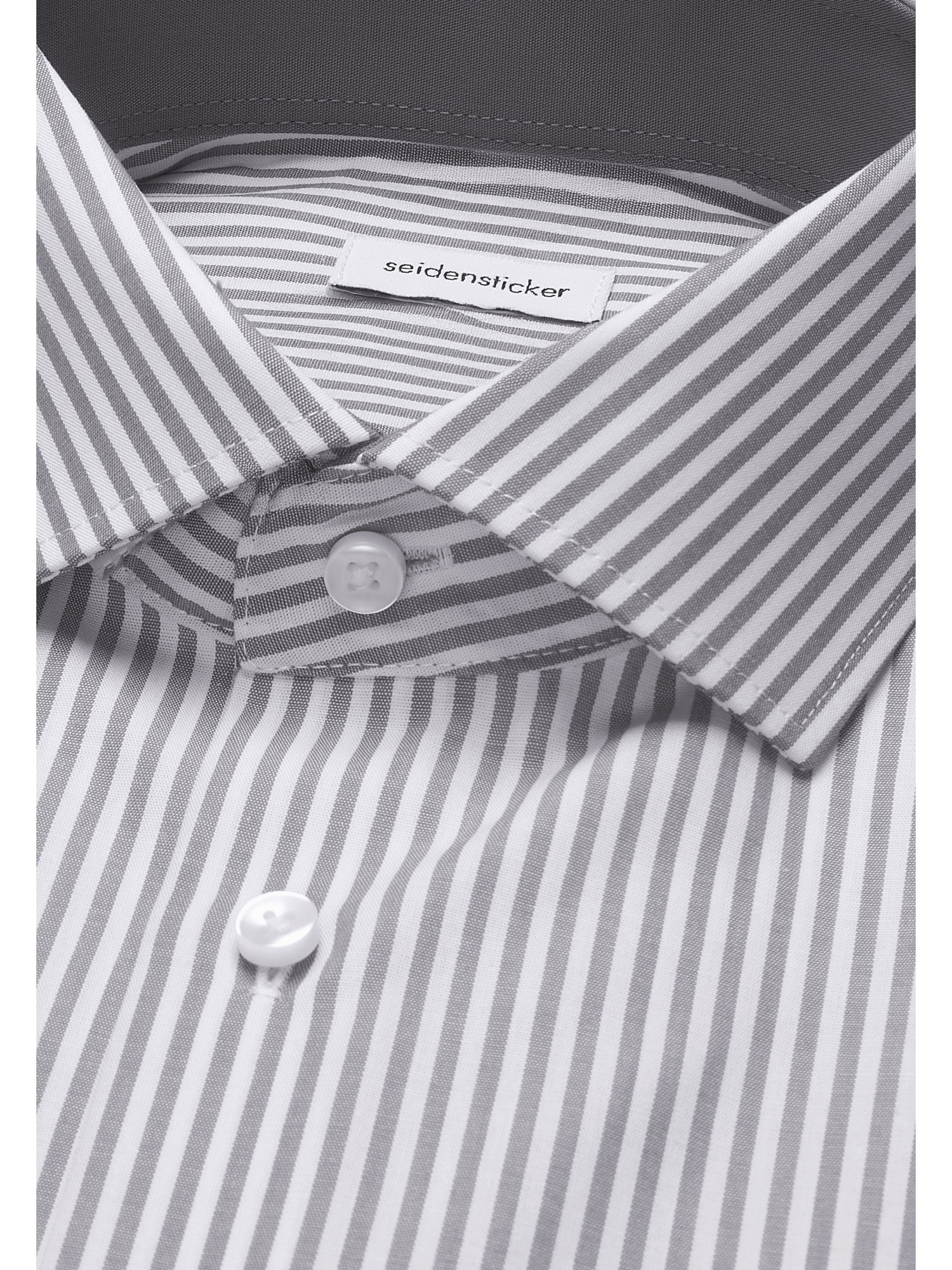 seidensticker Businesshemd »Schwarze Rose« Slim 1/1 Kentkragen Gestreift