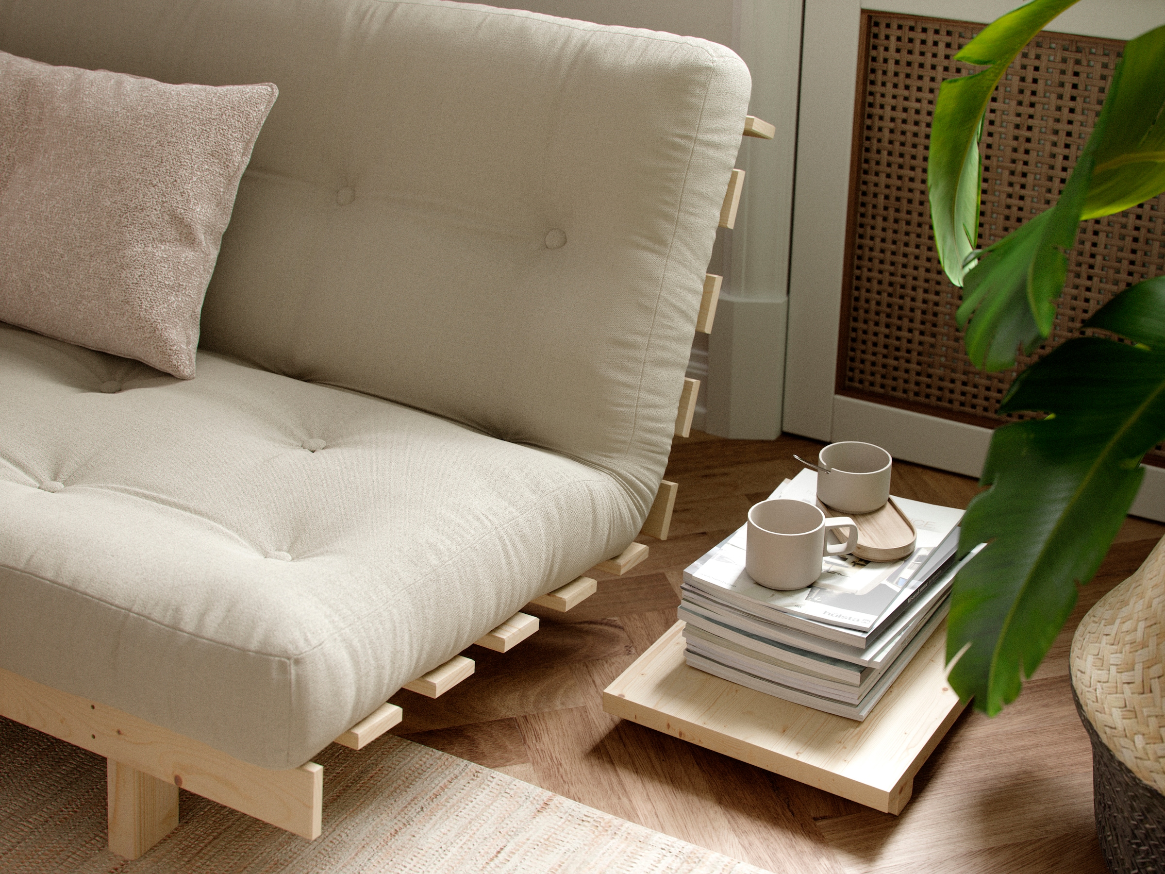 Karup Design Schlafsofa »Lean« mit Bettfunktion und Futonmatratze