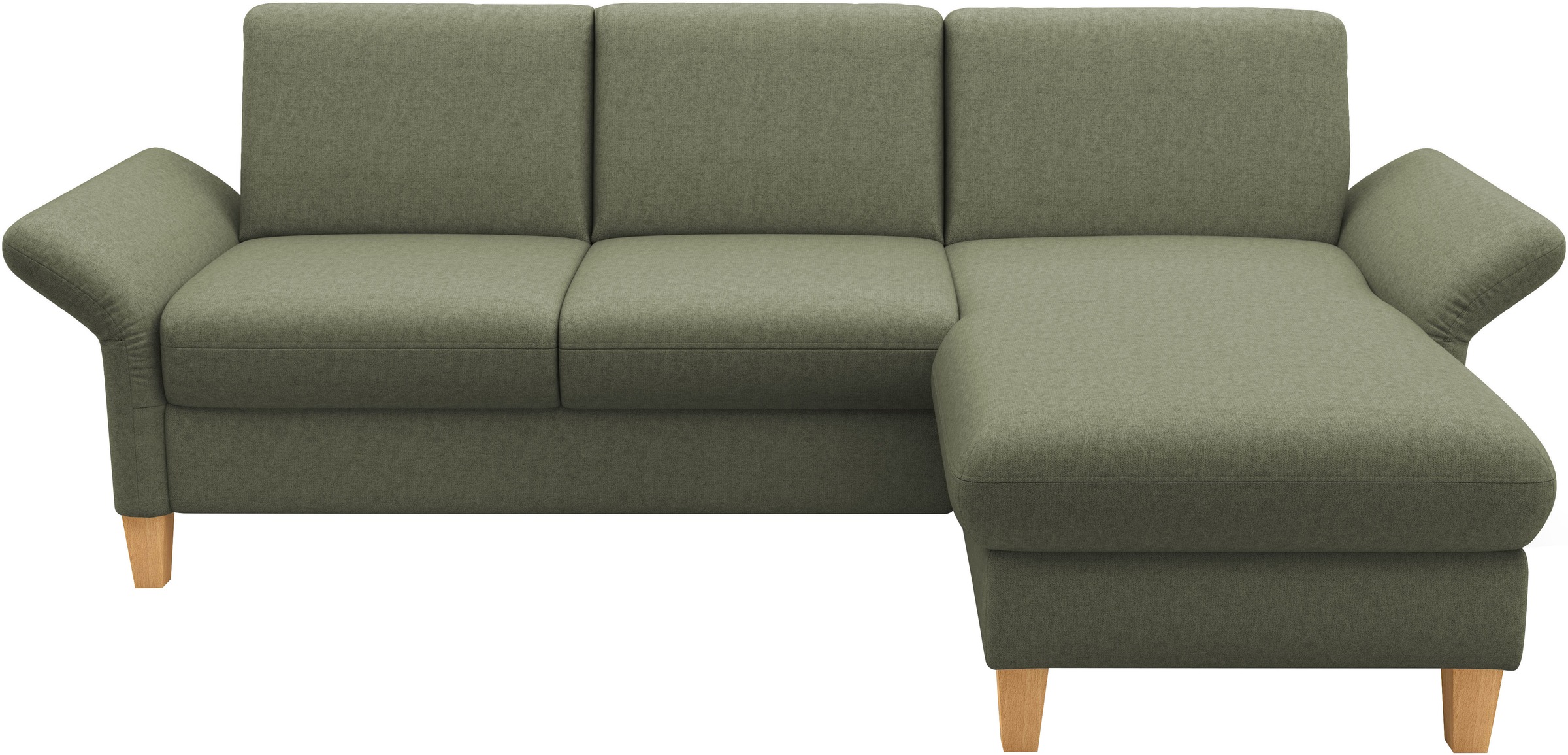 Home affaire Canapé d'angle »Rochelle, L-Form« wahlweise mit Armteilverstellung, Bettfunktion und Bettkasten