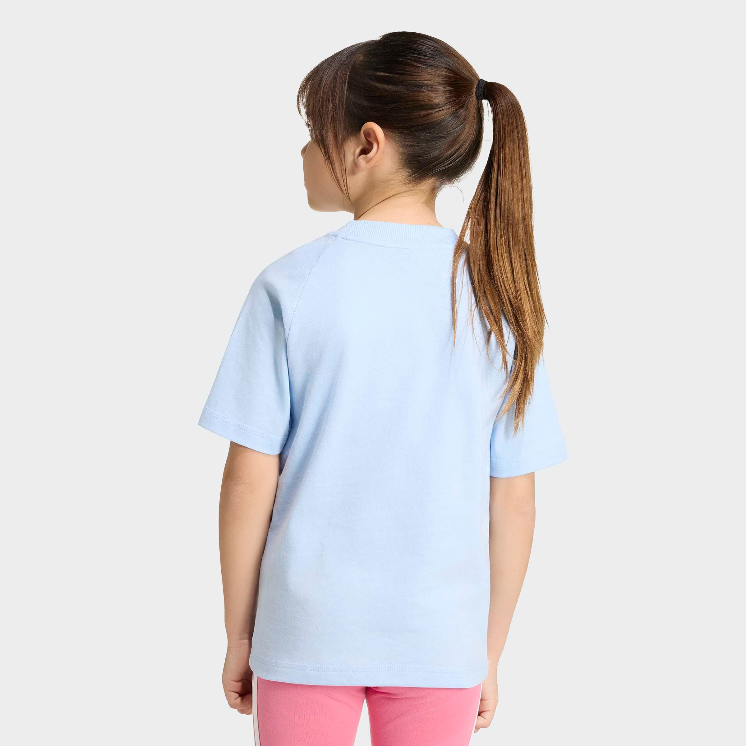 adidas Sportswear T-Shirt »LK LIN TEE 160« für Kinder, Rundhalsausschnitt, ohne Verschluss, weiches Material