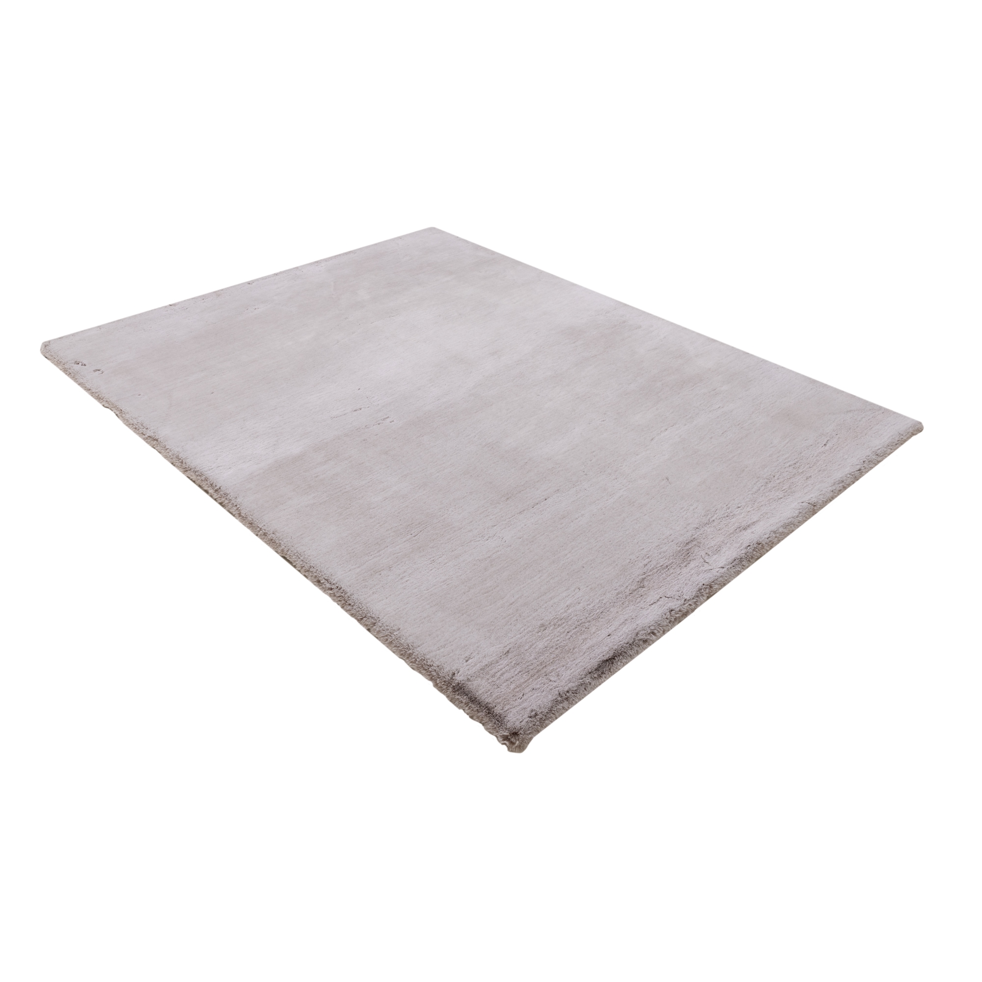 Kayoom Tapis à poils longs »Luxe 525« Rectangulaire 45 mm Höhe Hochflor, Kaninchenfell Haptik, Schlafzimmer