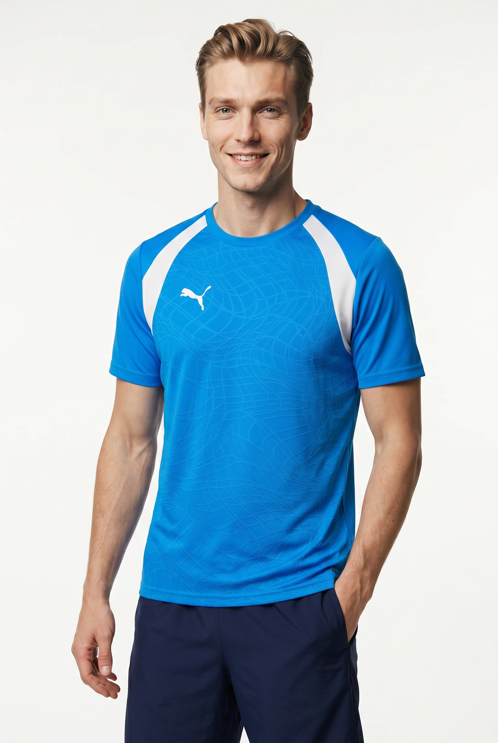 PUMA Fussballtrikot »TEAMFINAL26 TRAINING JERSEY« mit DryCELL Technologie, Slim Fit Passform, Rundhalsausschnitt