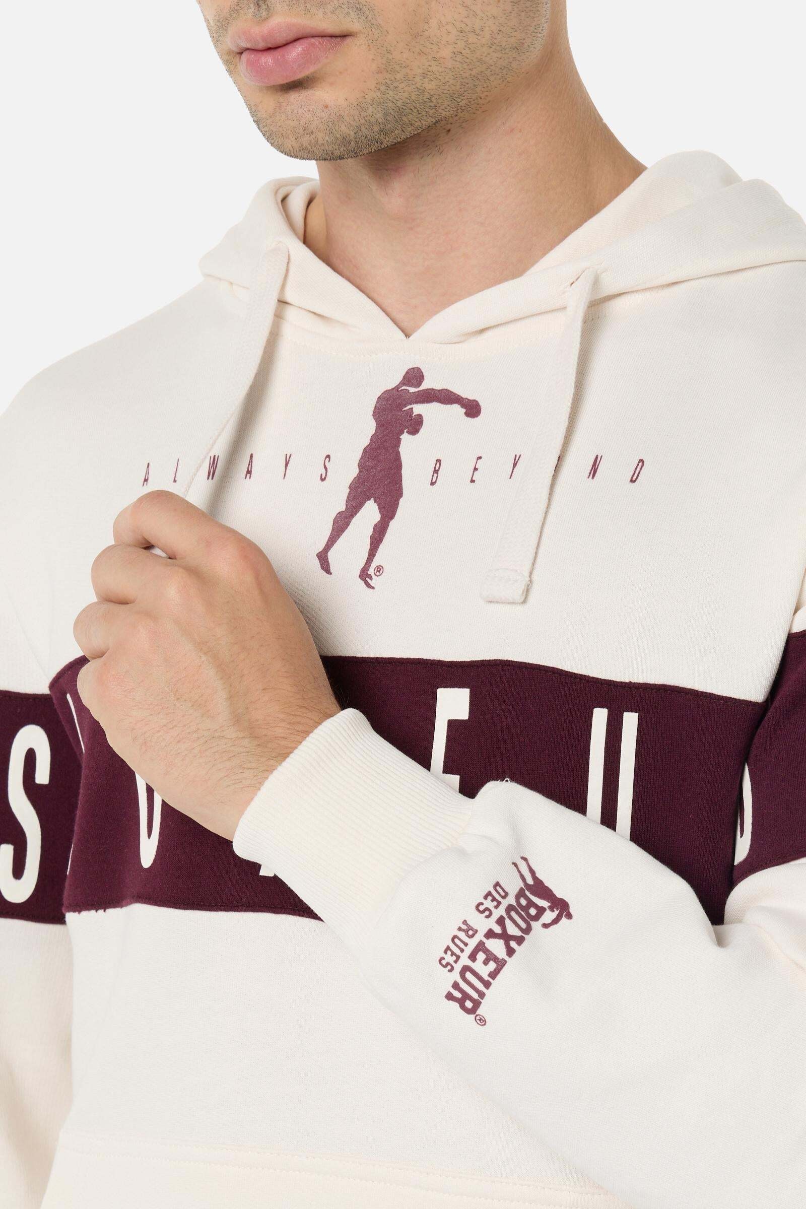 BOXEUR DES RUES Kapuzenpullover »BOXEUR DES RUES Kapuzenpullover With Insert«