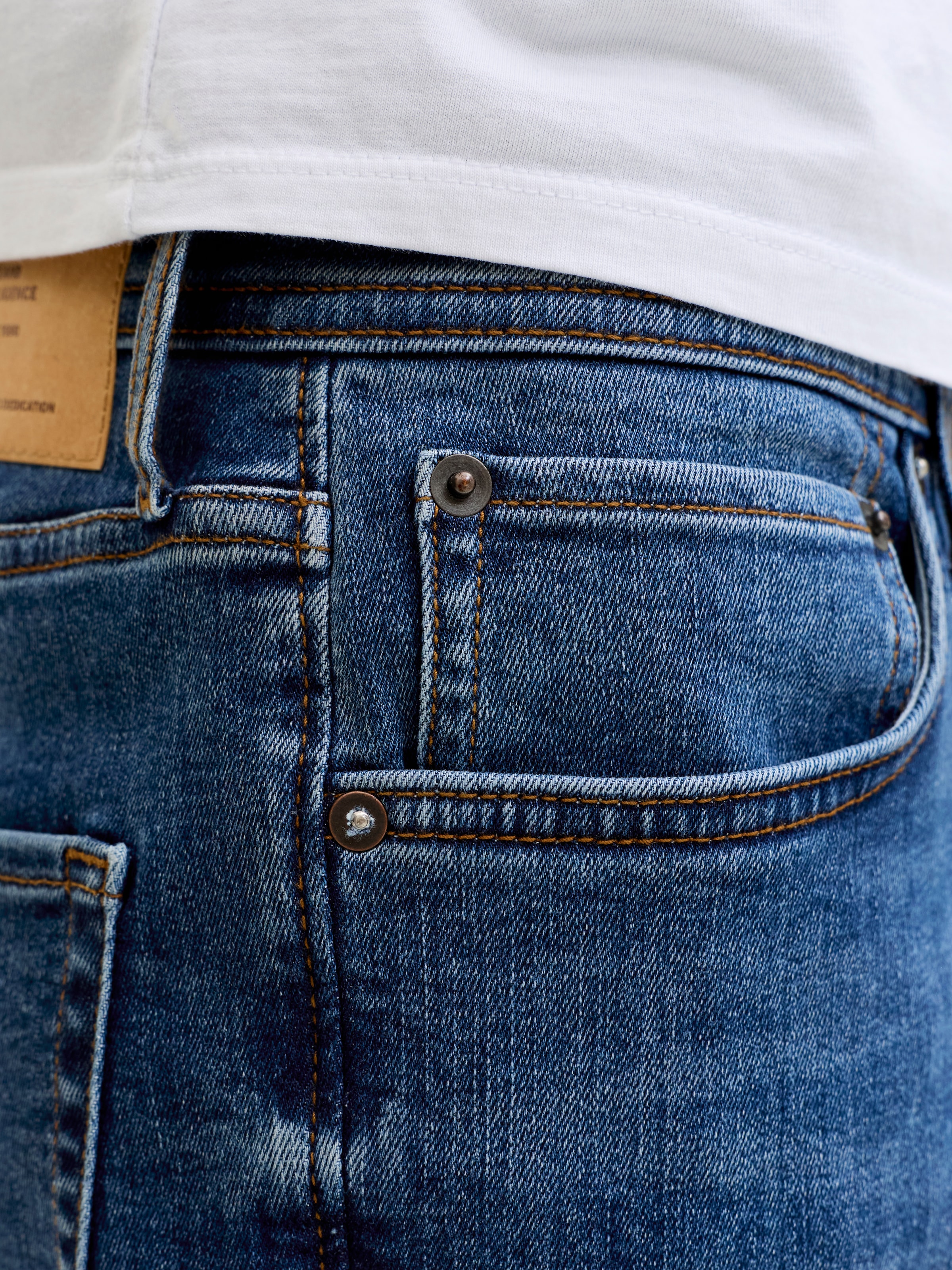 Jack & Jones Tapered-fit-Jeans »JJIMIKE JJORIGINAL ST 171 NOOS« Baumwollmischung, comfort fit