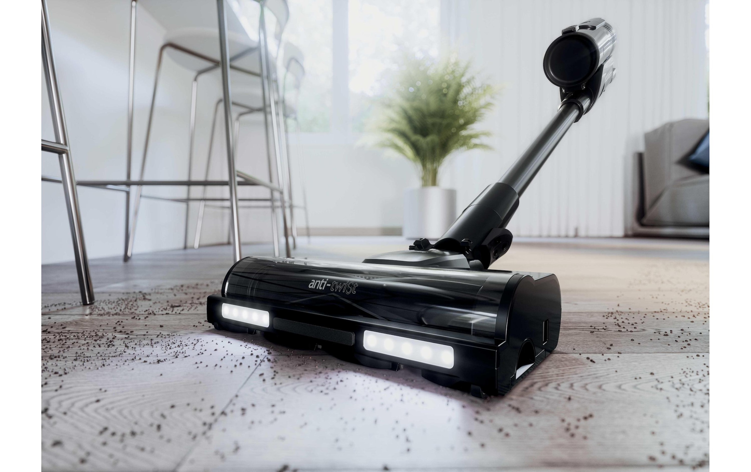 Hoover Akku-Hand-und Stielstaubsauger »HF610H 11« Kabelloser Staubsauger mit intelligenter Bodenerkennung