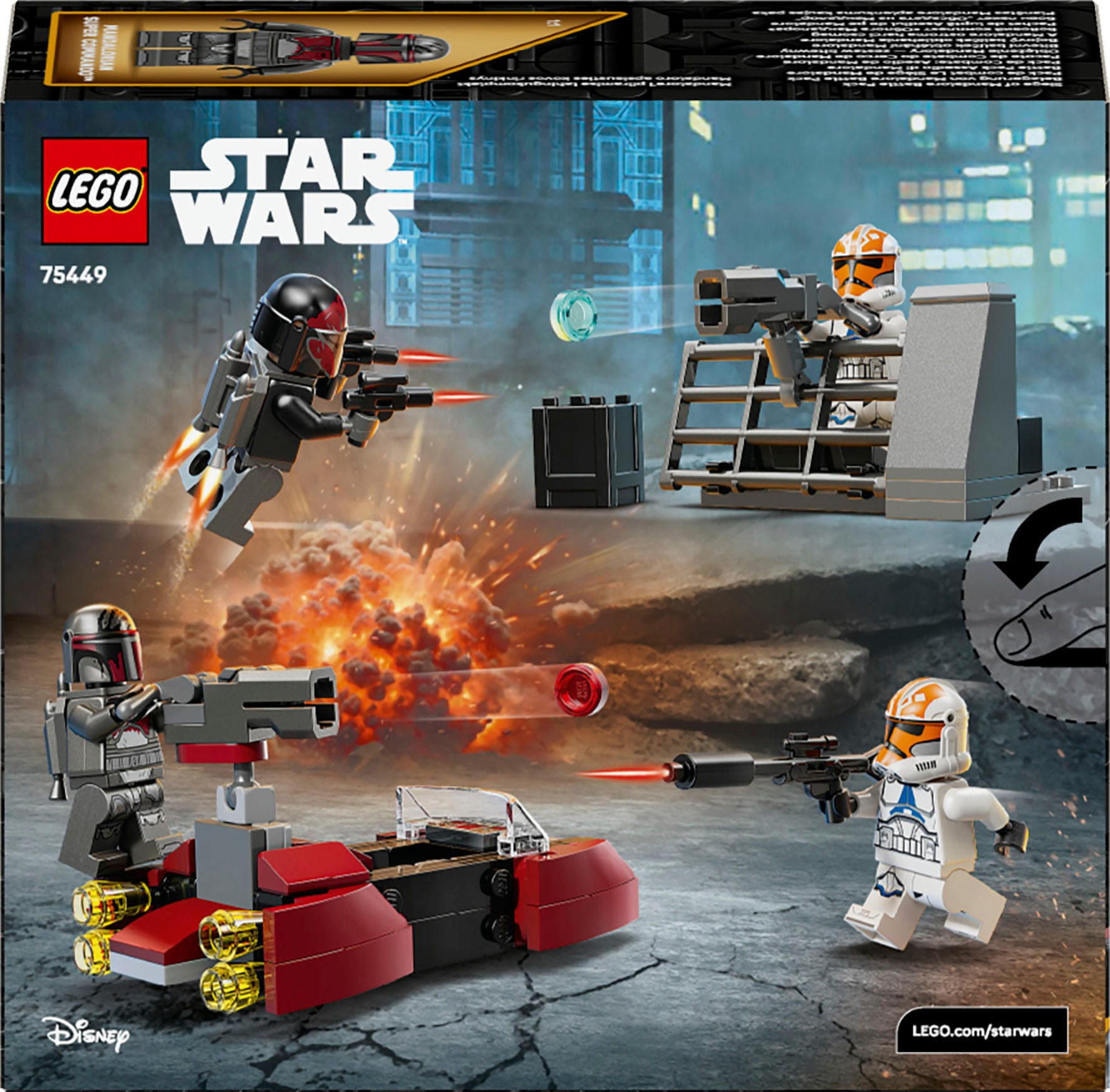 LEGO® Pions de construction »Belagerung von Mandalore Battle Pack (75449), LEGO Star Wars« Made in Europe