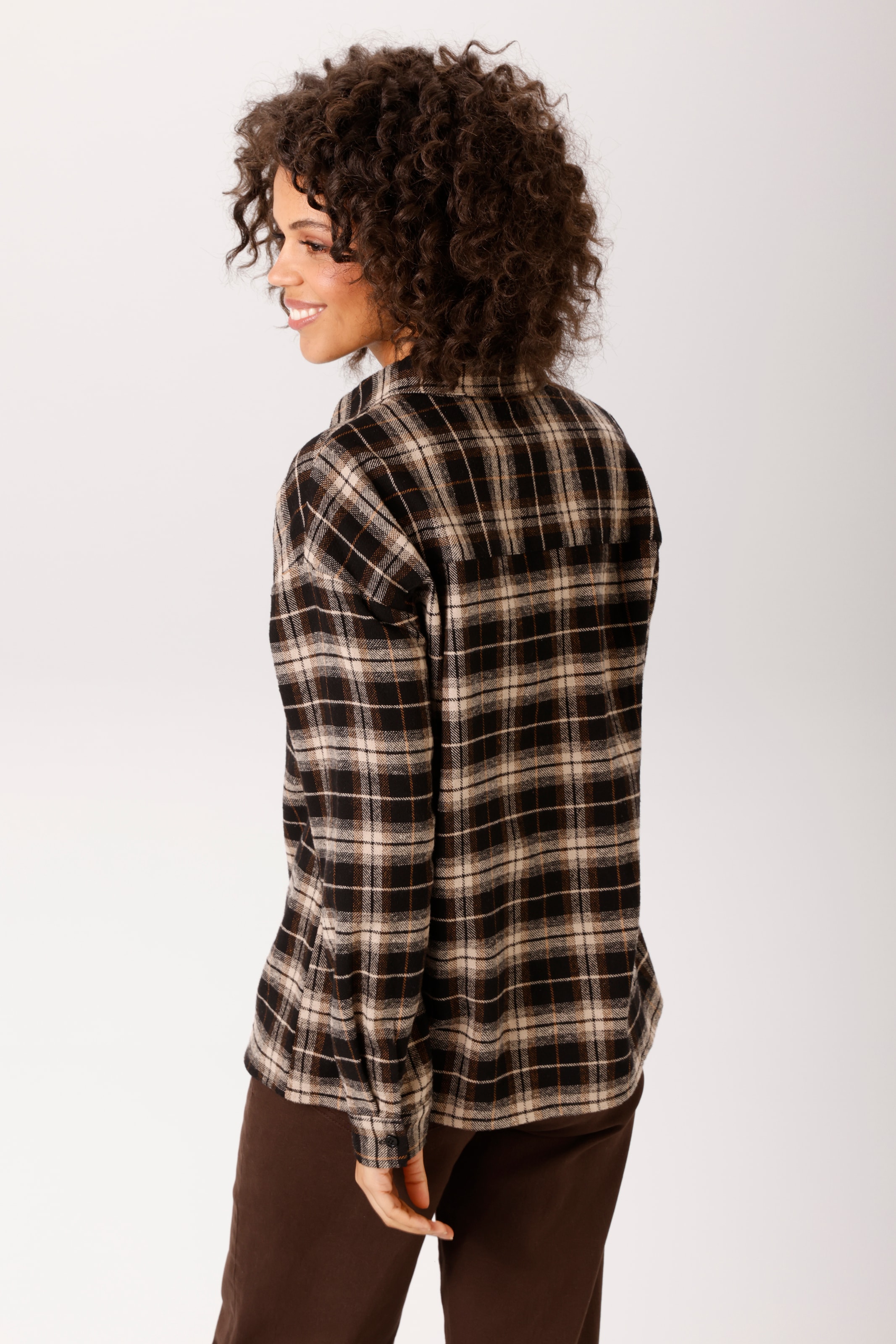 Aniston CASUAL Blouse chemise dans un motif carreaux tendance - NOUVELLE COLLECTION