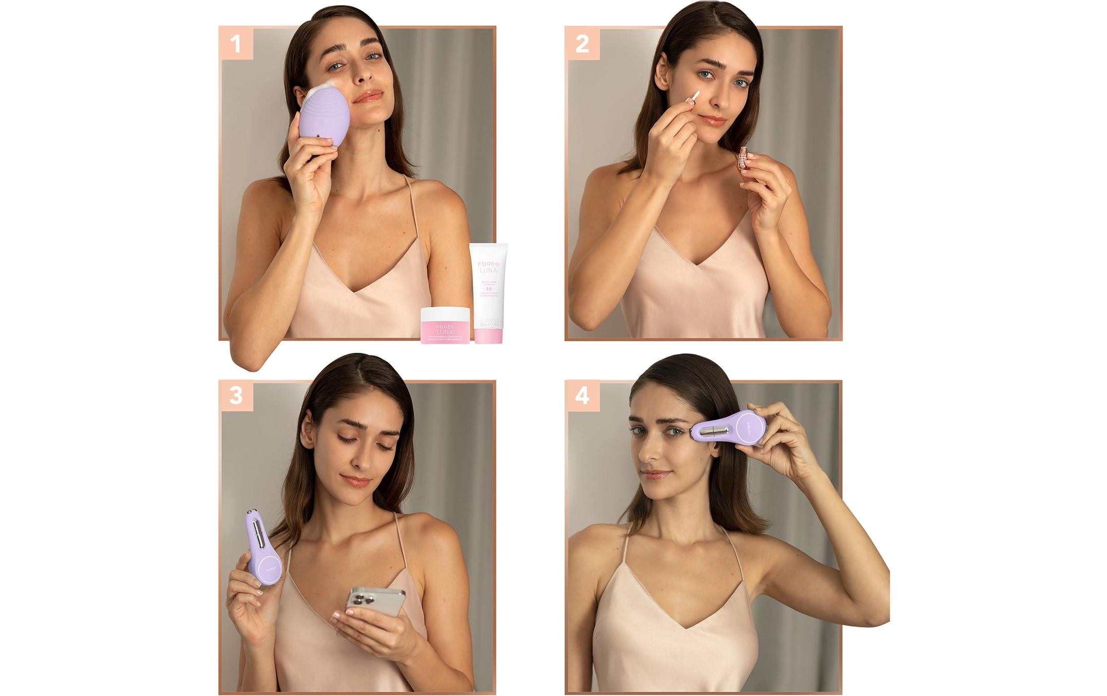 FOREO Appareil anti-âge »BEAR™ 2 eyes & lips«